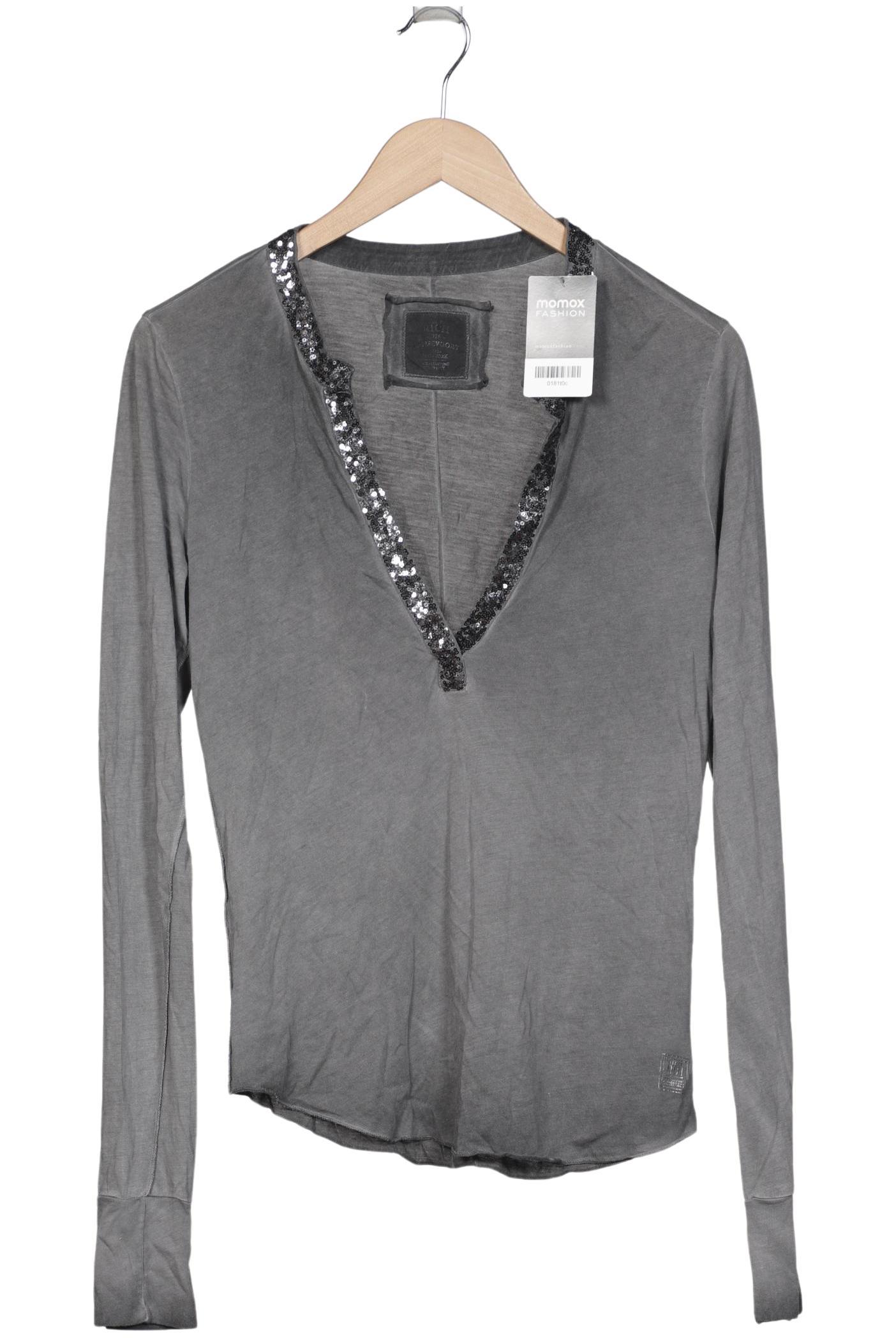

Better Rich Damen Langarmshirt, grau, Gr. 38
