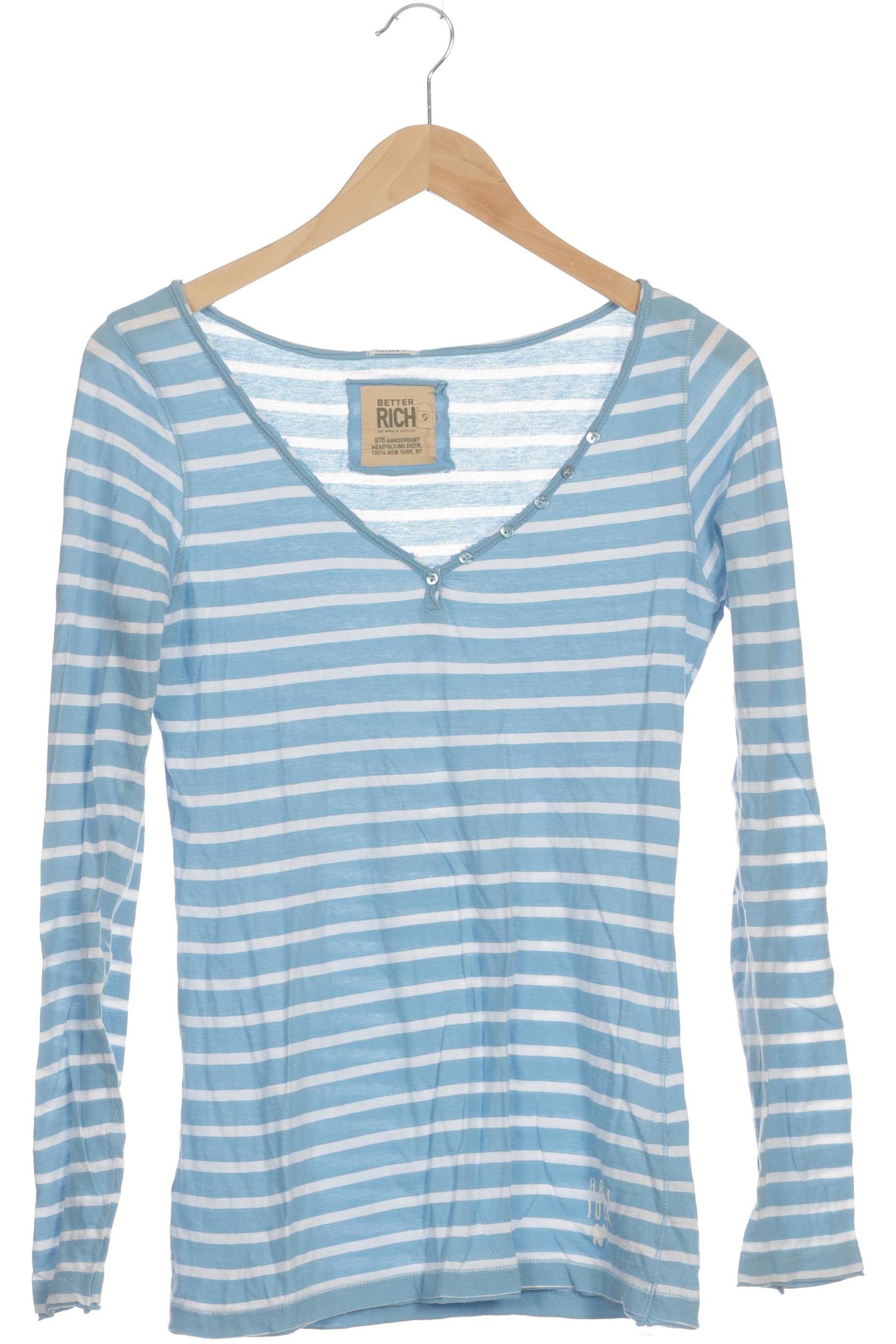 

Better Rich Damen Langarmshirt, blau, Gr.