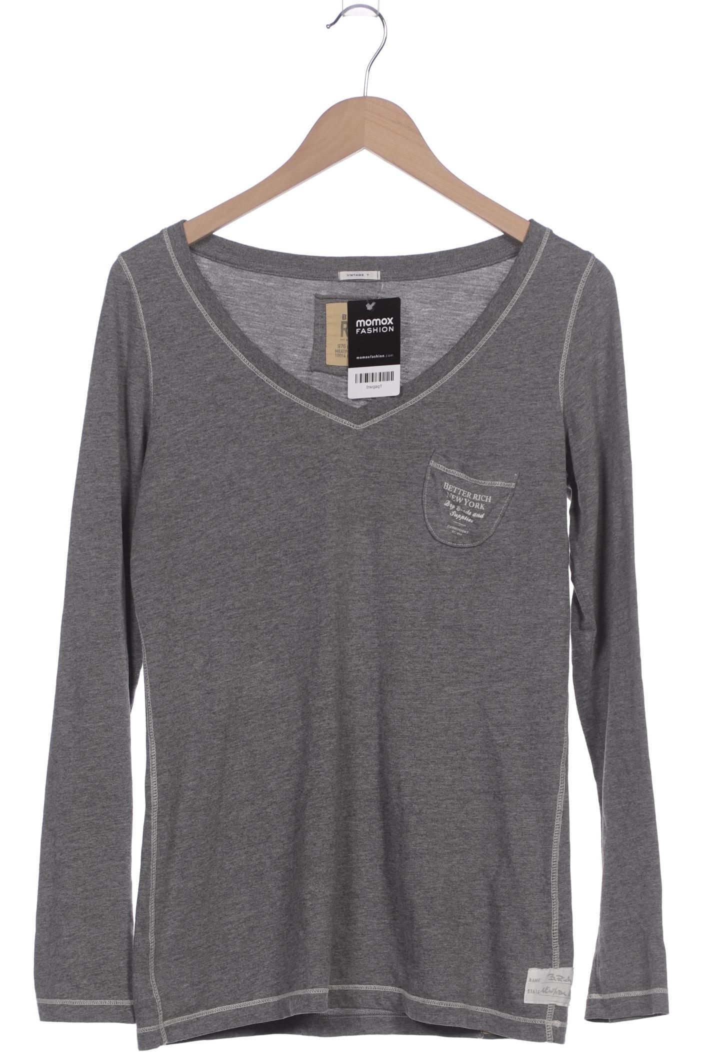 

Better Rich Damen Langarmshirt, grau, Gr. 42