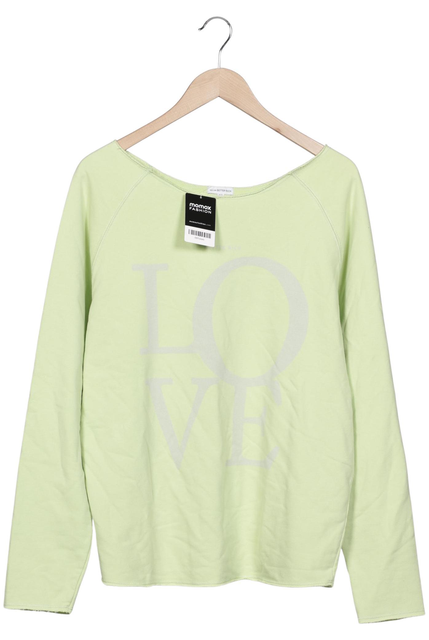 

Better Rich Damen Sweatshirt, hellgrün, Gr. 44