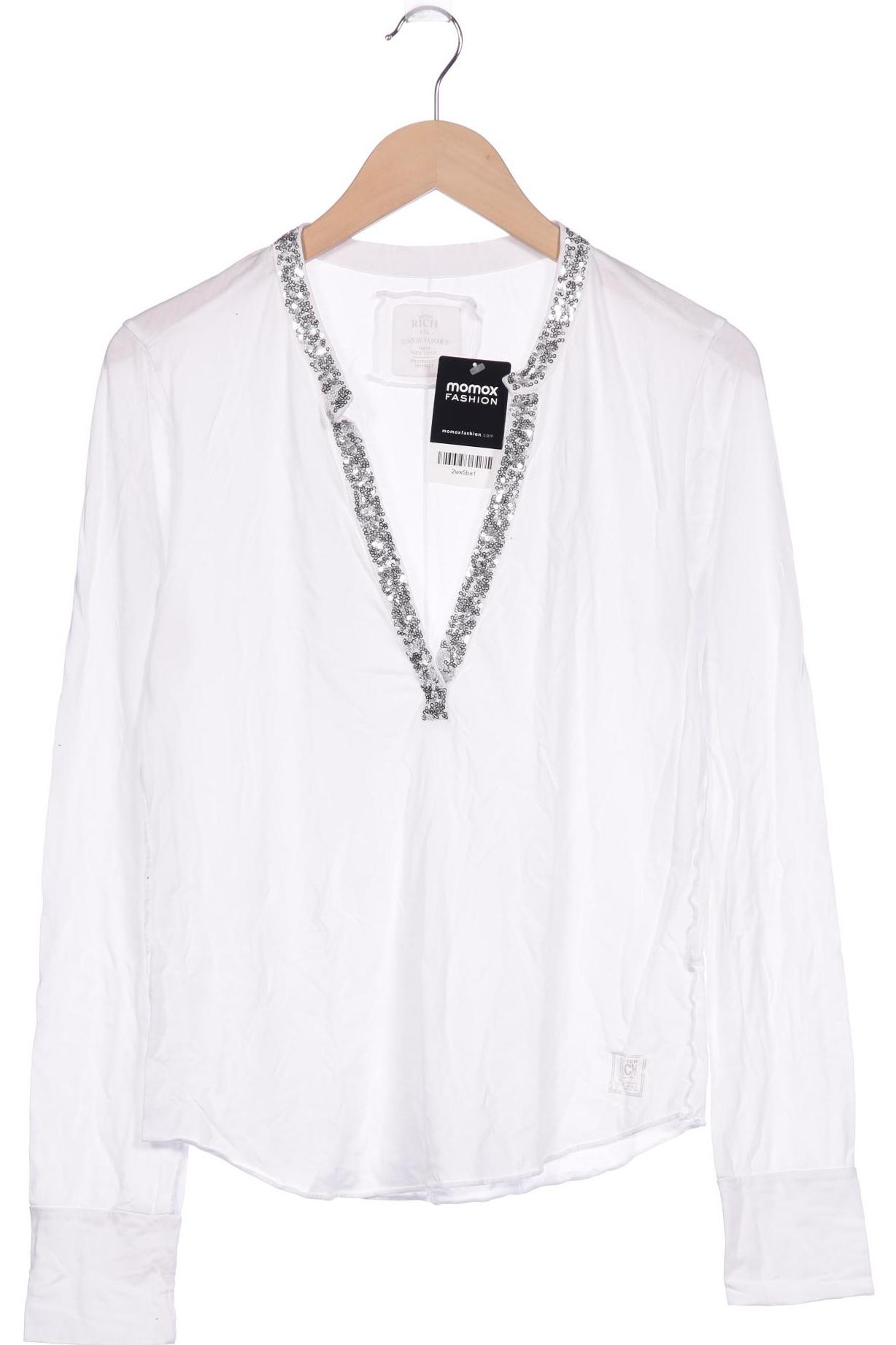 

Better Rich Damen Langarmshirt, weiß, Gr. 36