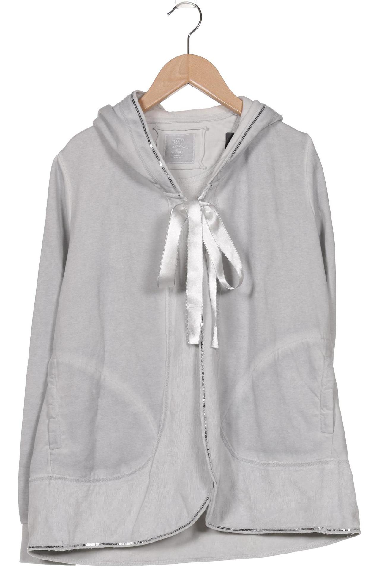 

Better Rich Damen Kapuzenpullover, grau, Gr. 34