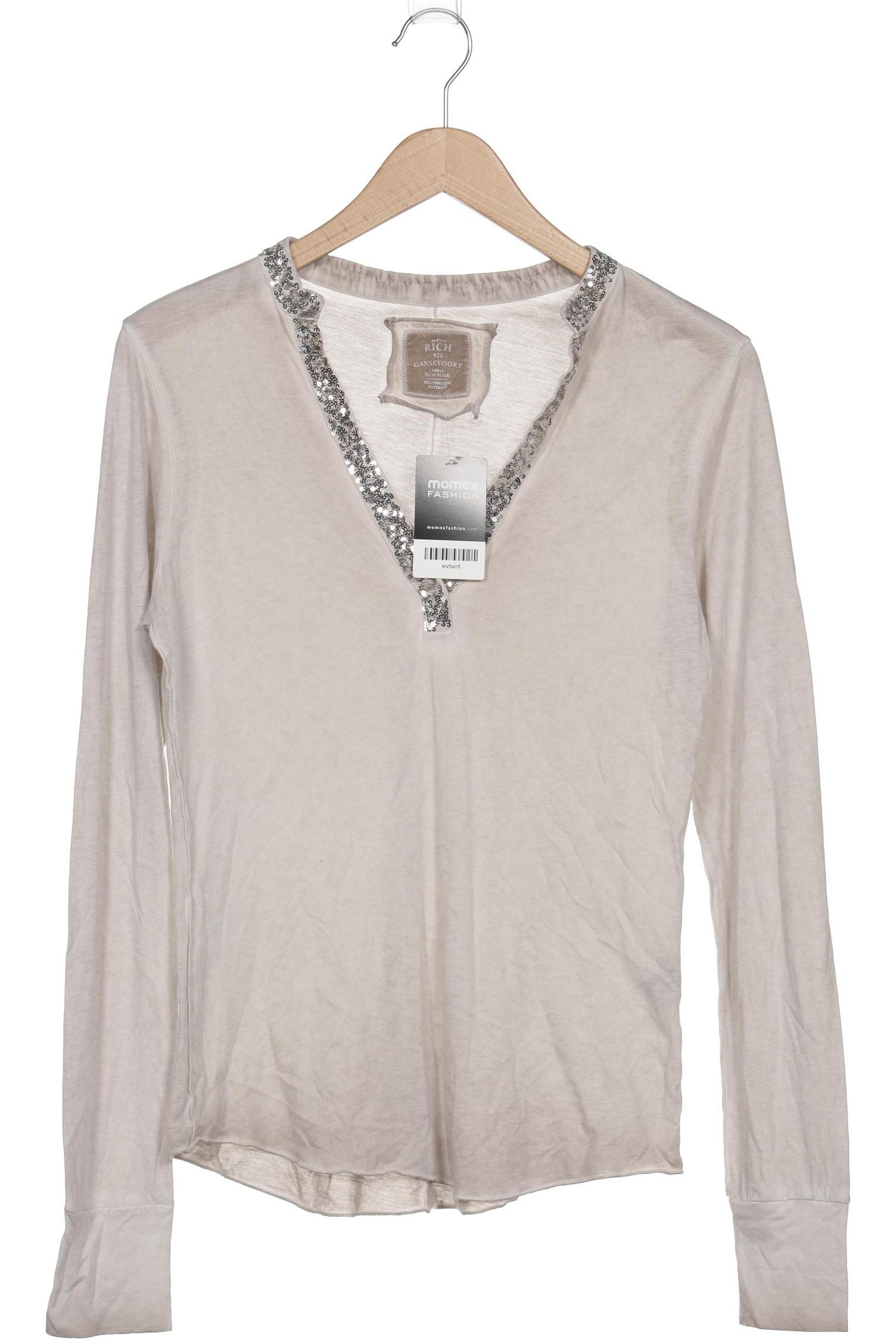 

Better Rich Damen Langarmshirt, grau, Gr. 36