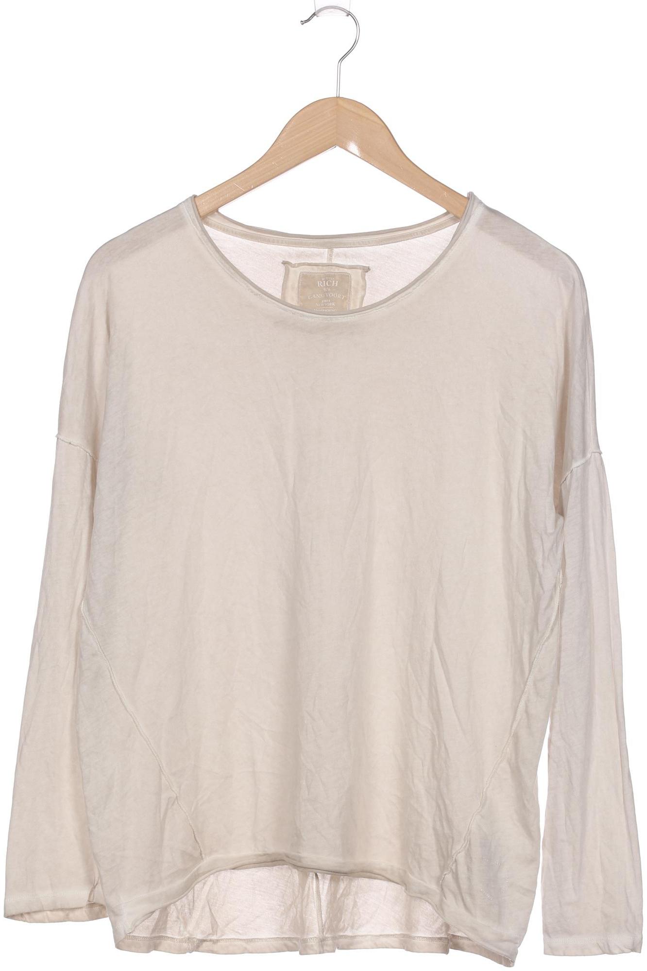 

Better Rich Damen Langarmshirt, beige, Gr. 34