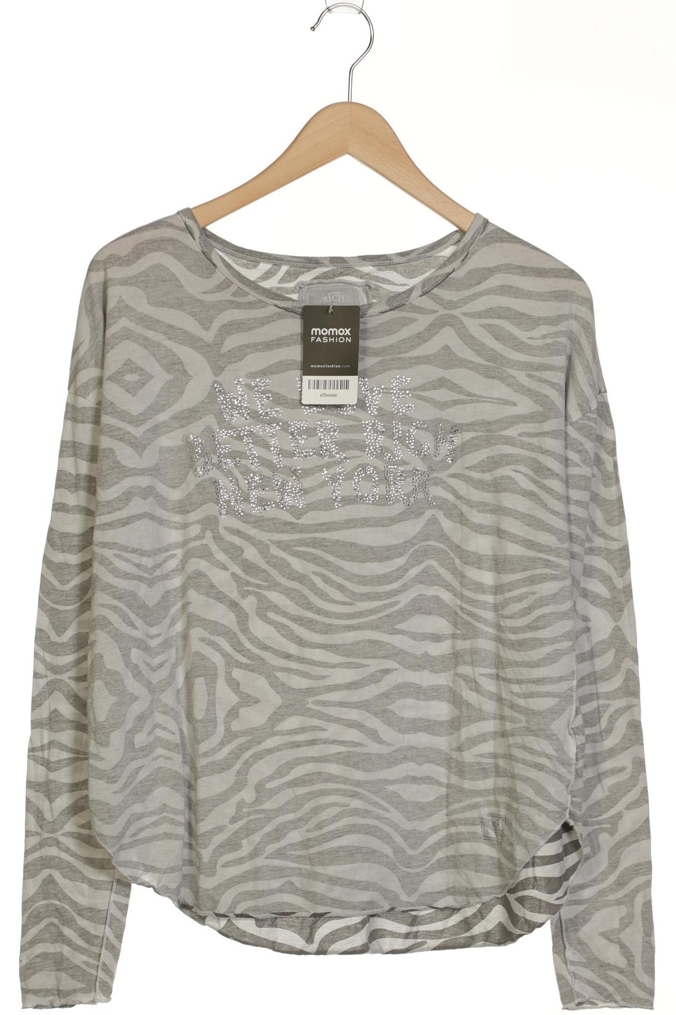 

Better Rich Damen Langarmshirt, grau, Gr. 38