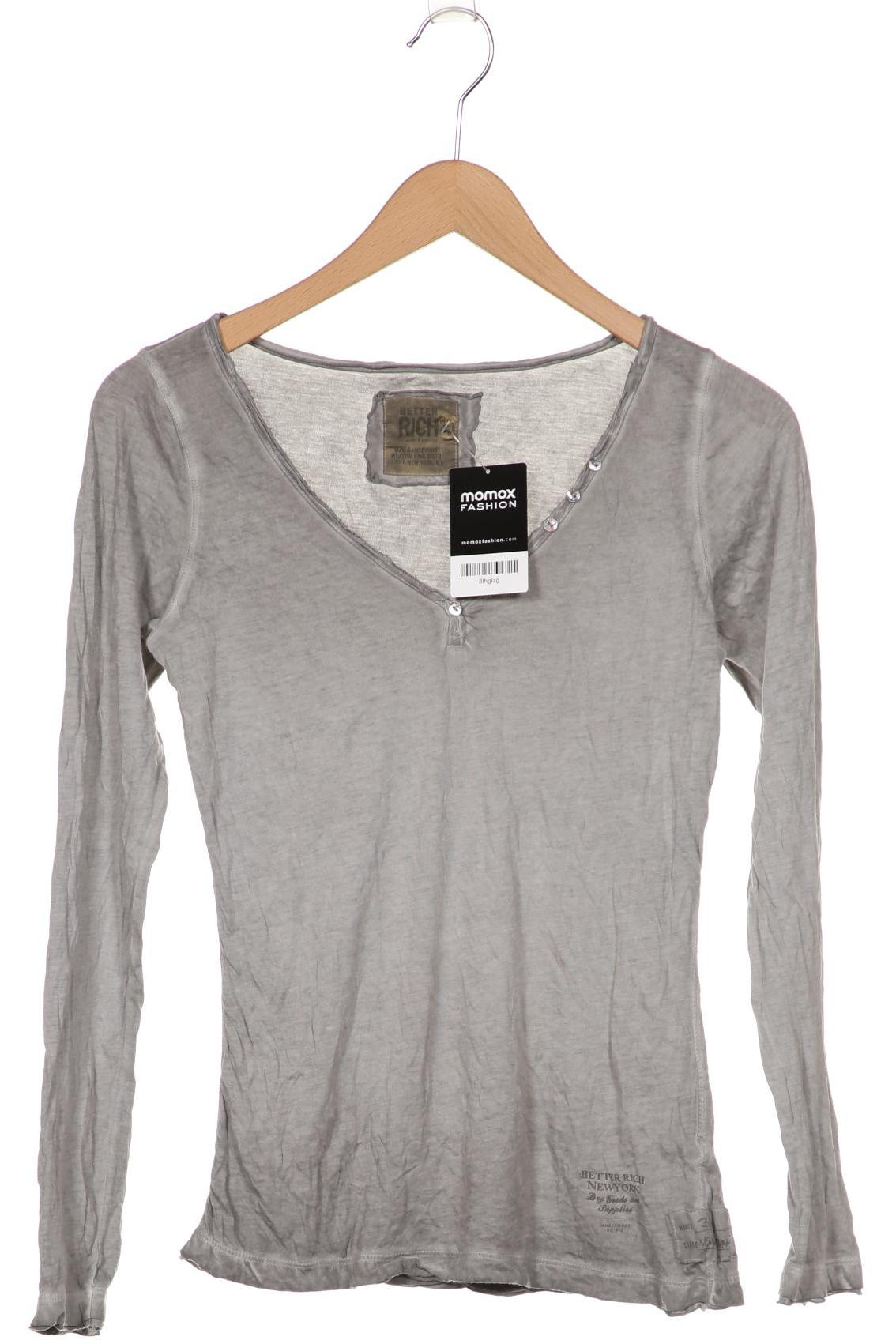 

Better Rich Damen Langarmshirt, grau