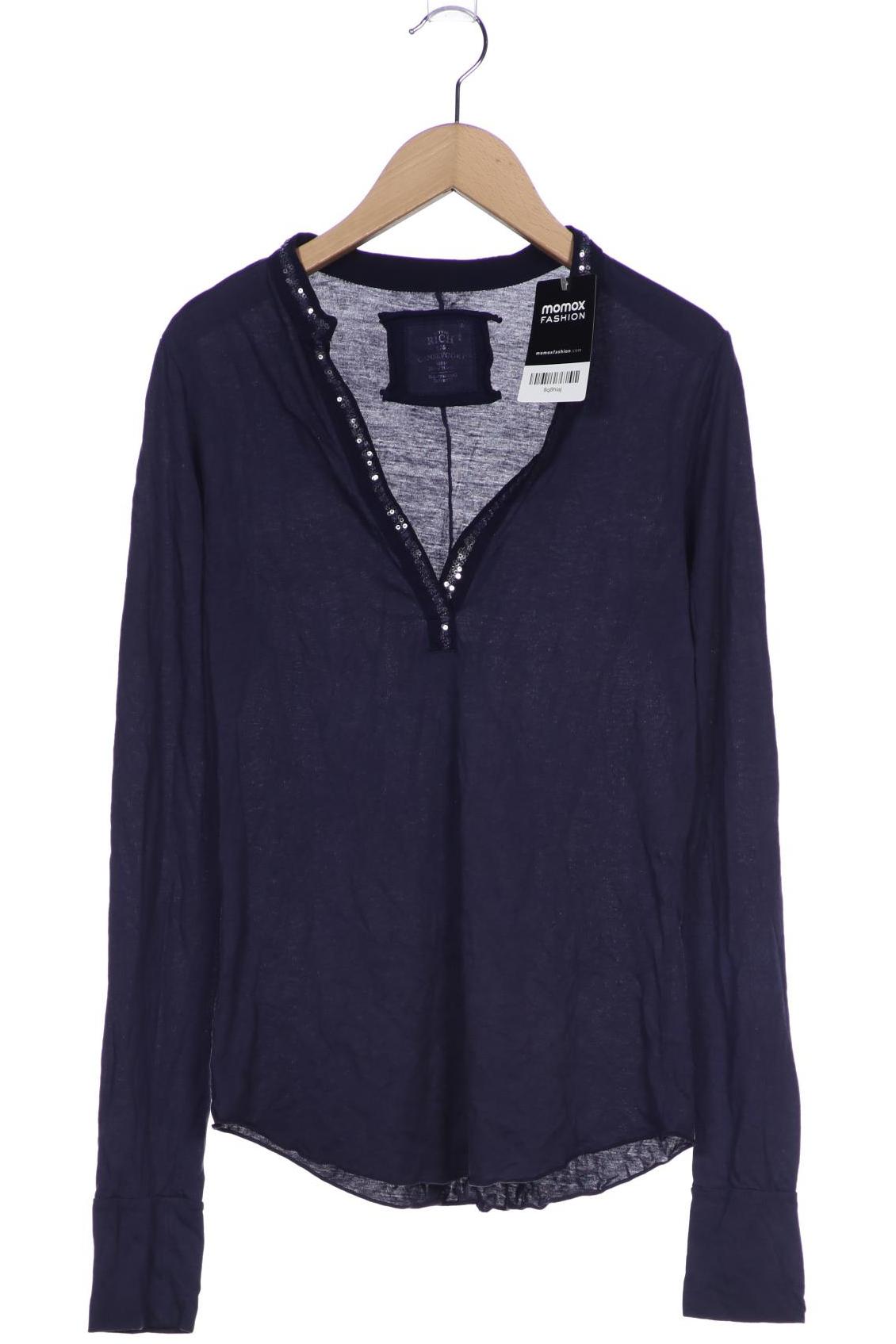 

Better Rich Damen Langarmshirt, marineblau, Gr. 36
