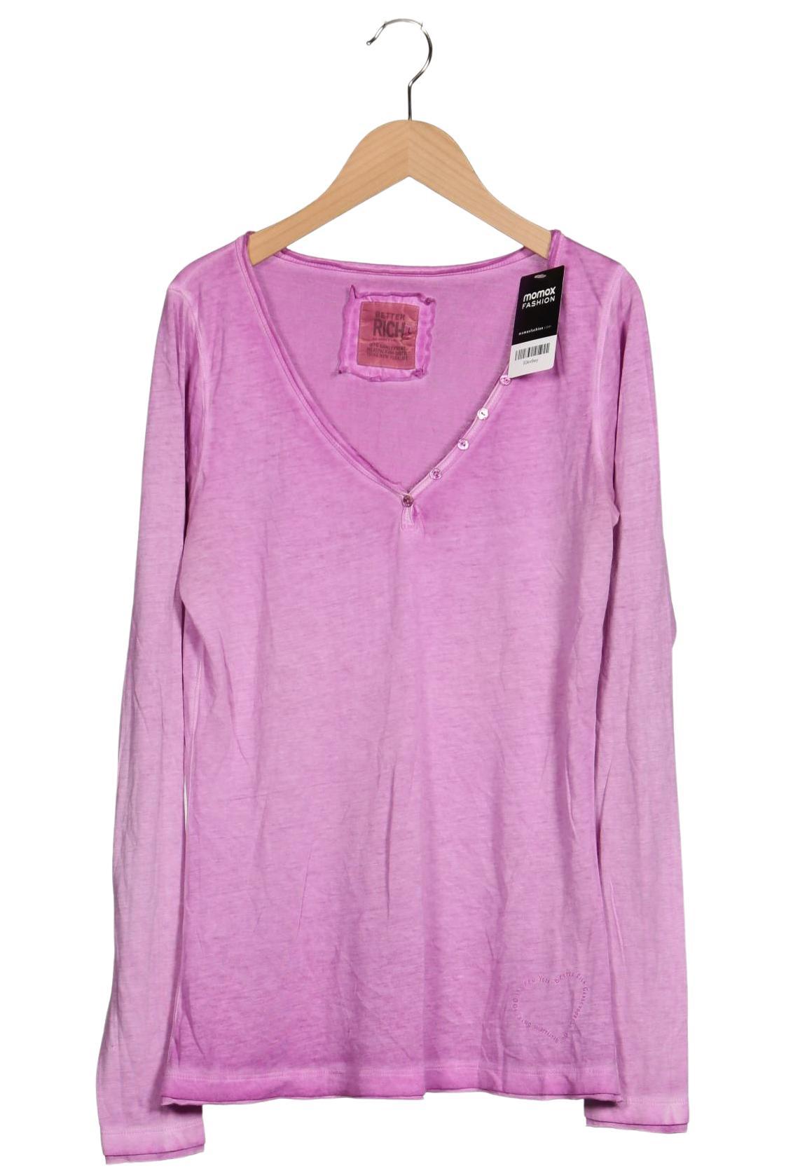 

Better Rich Damen Langarmshirt, flieder, Gr. 42