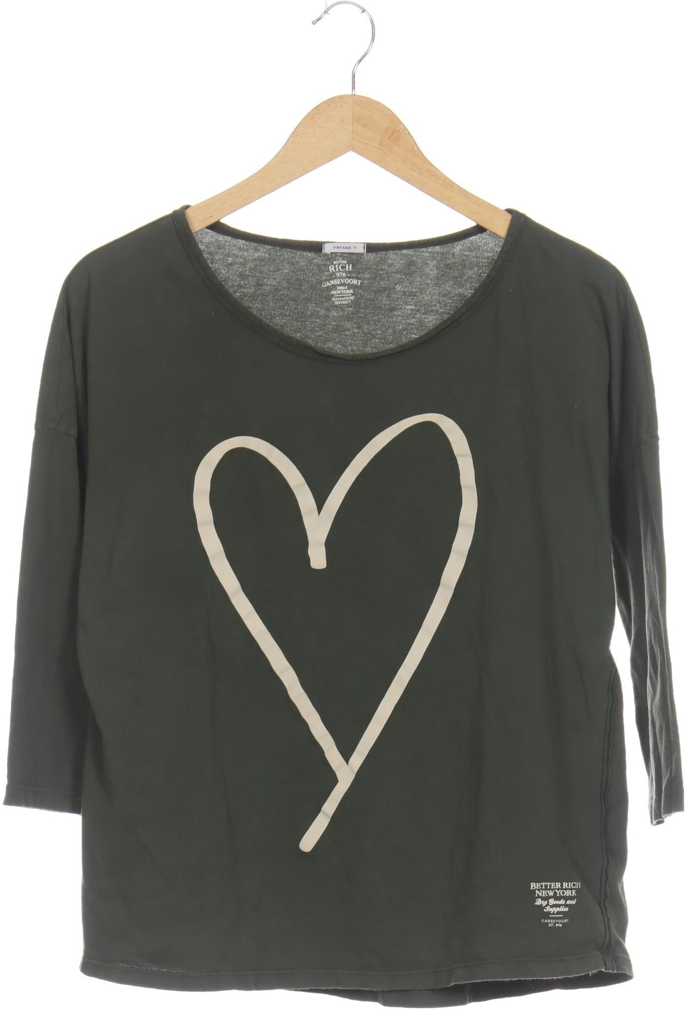 

Better Rich Damen Langarmshirt, grün, Gr. 36