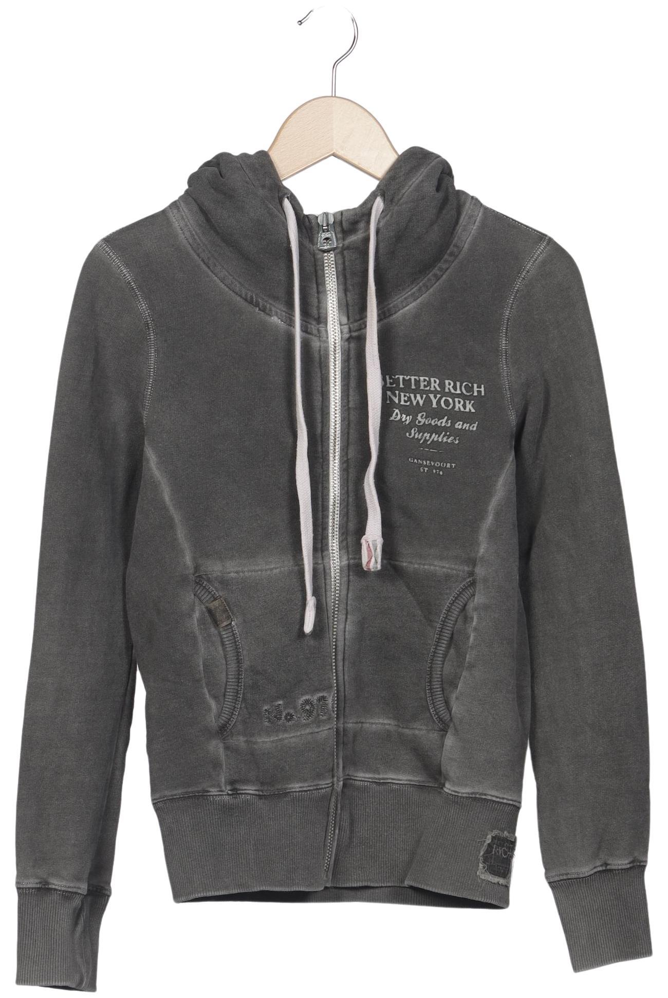 

Better Rich Damen Kapuzenpullover, grau, Gr. 36