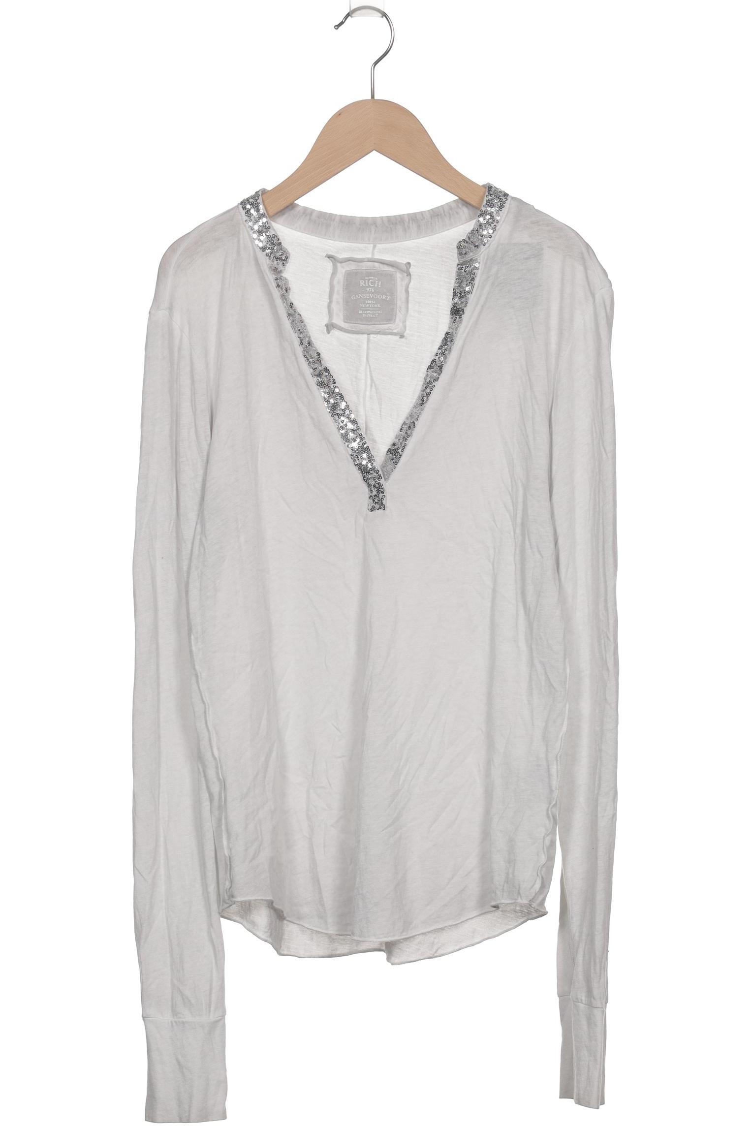 

Better Rich Damen Langarmshirt, grau, Gr. 38