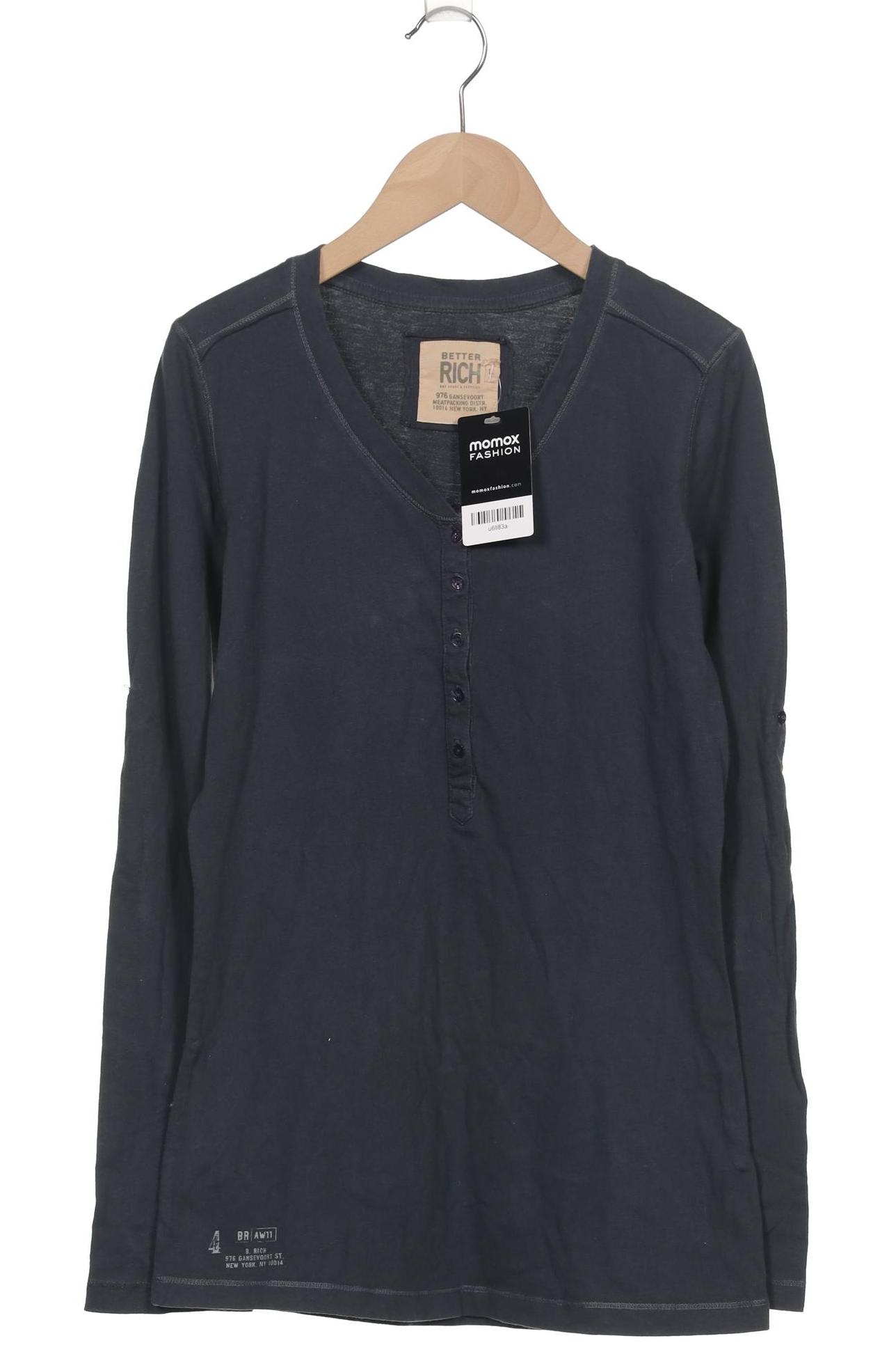 

Better Rich Damen Langarmshirt, marineblau, Gr. 42