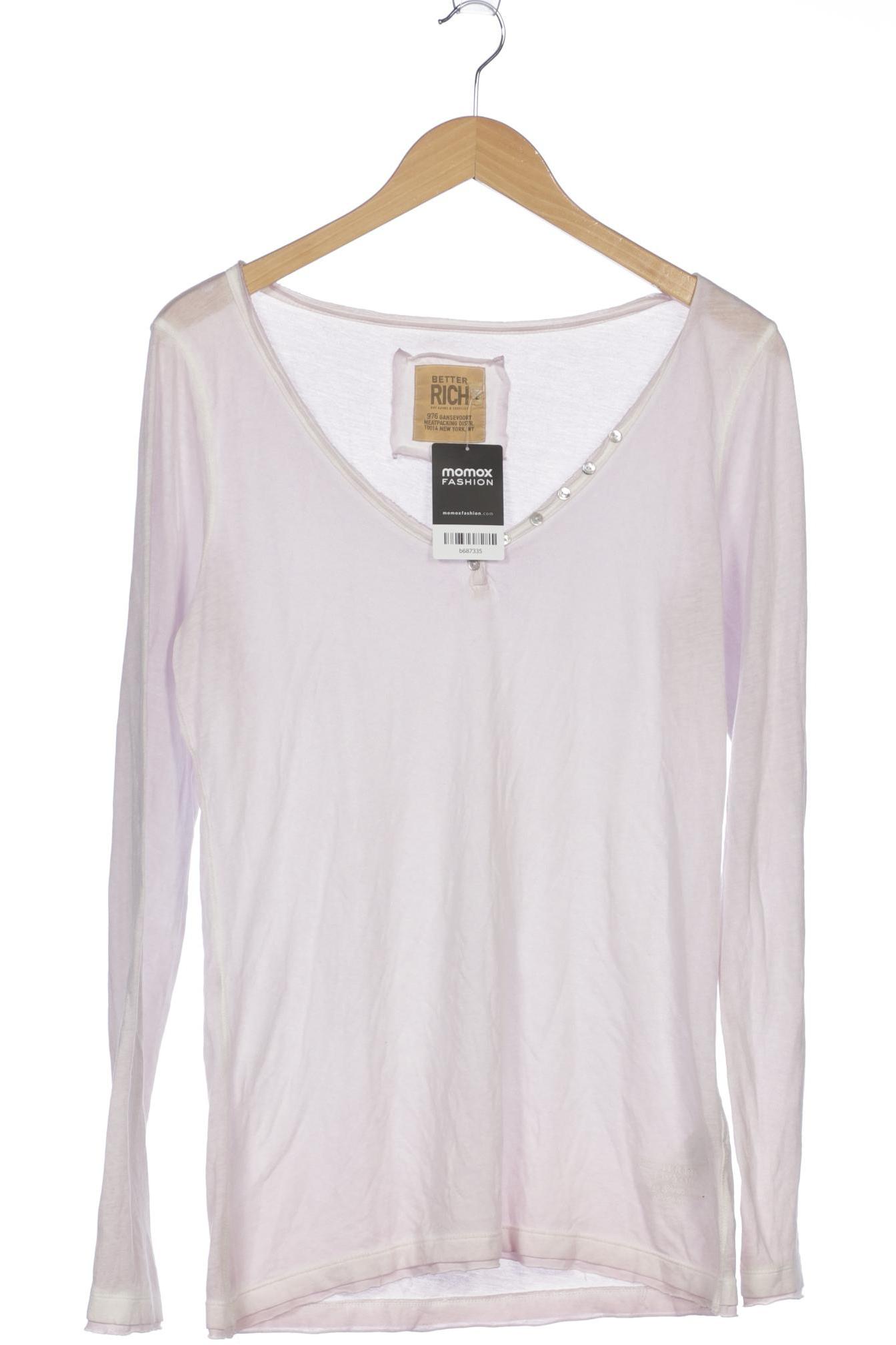 

Better Rich Damen Langarmshirt, flieder, Gr. 42
