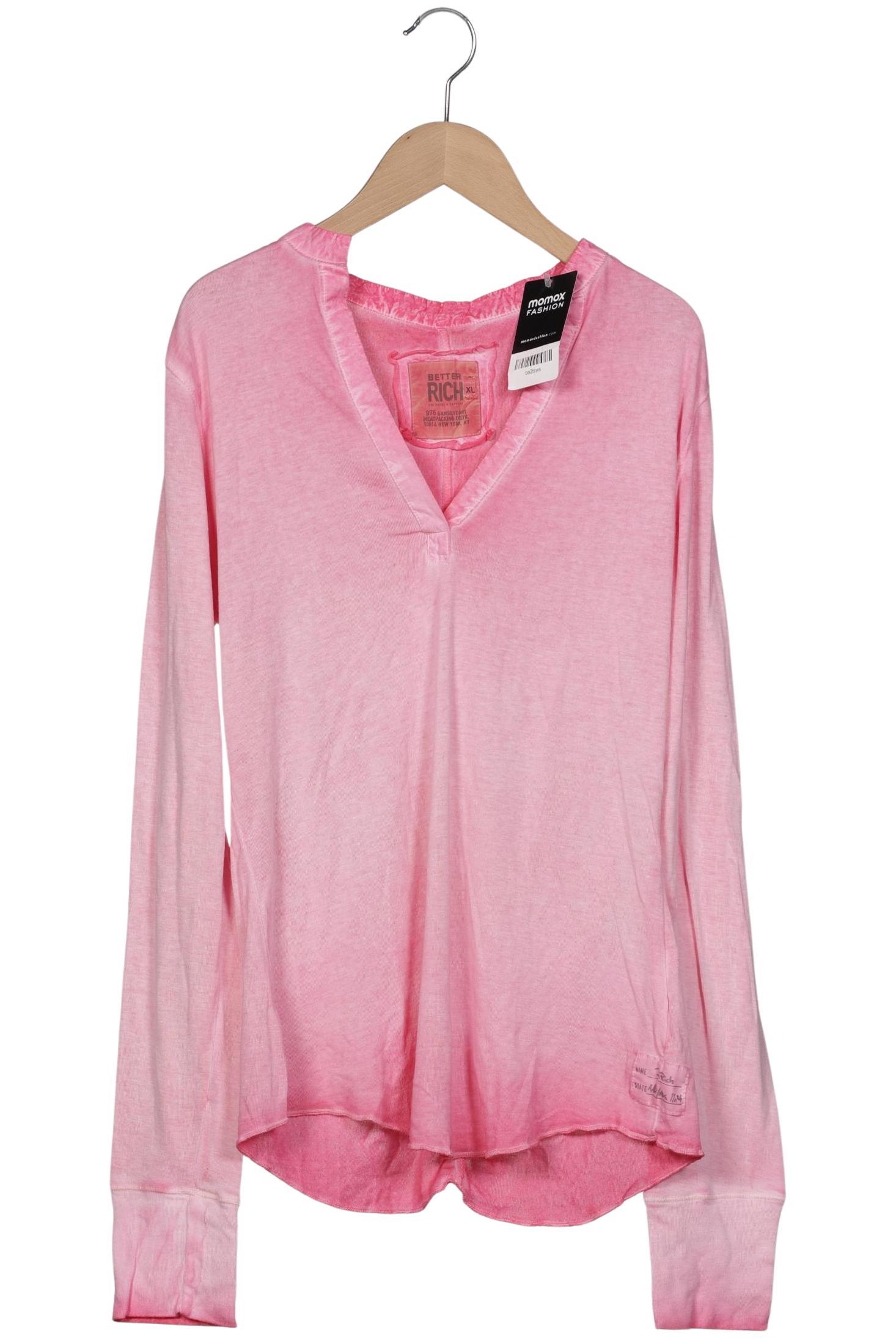 

Better Rich Damen Langarmshirt, pink, Gr. 44