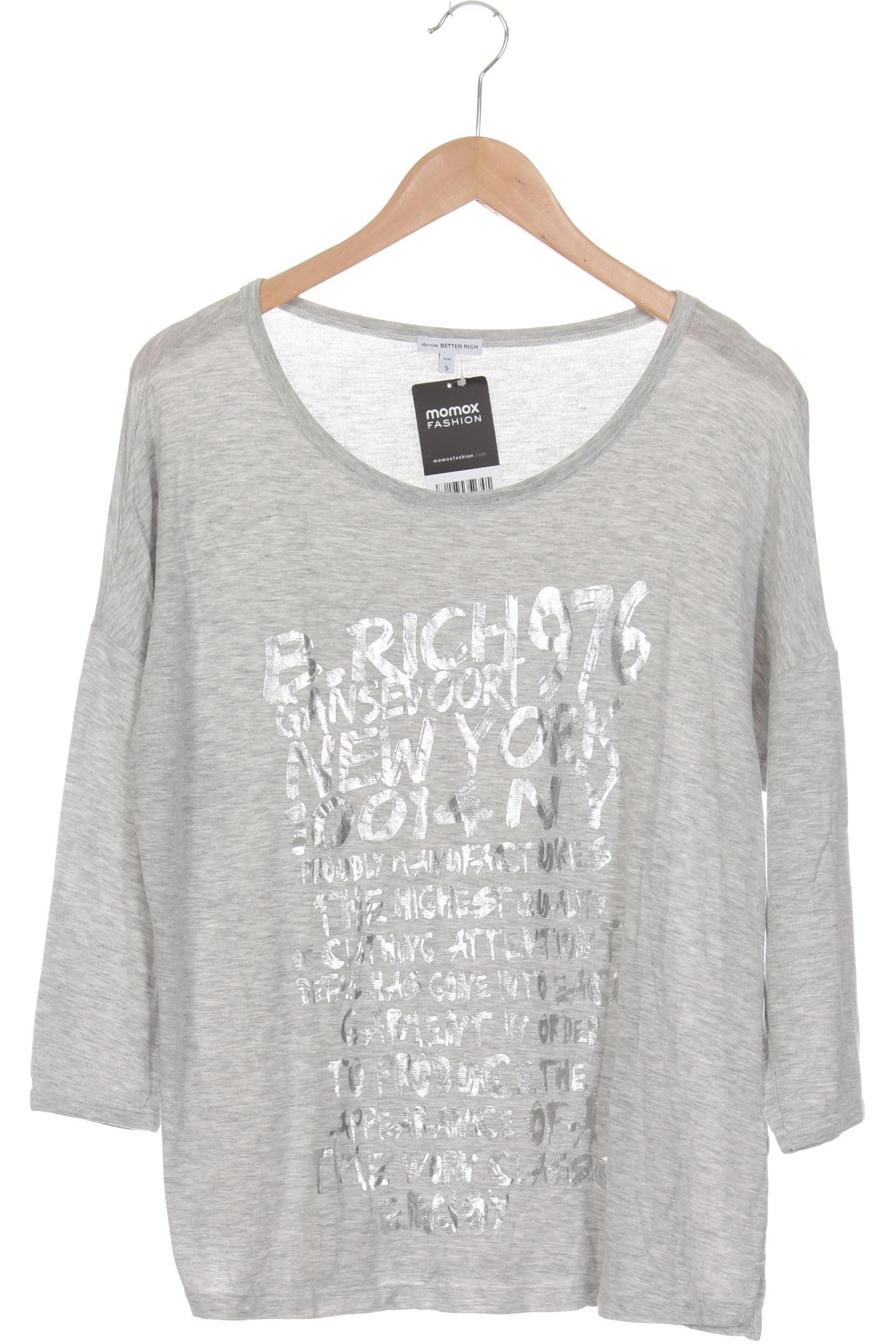 

Better Rich Damen Langarmshirt, grau, Gr.