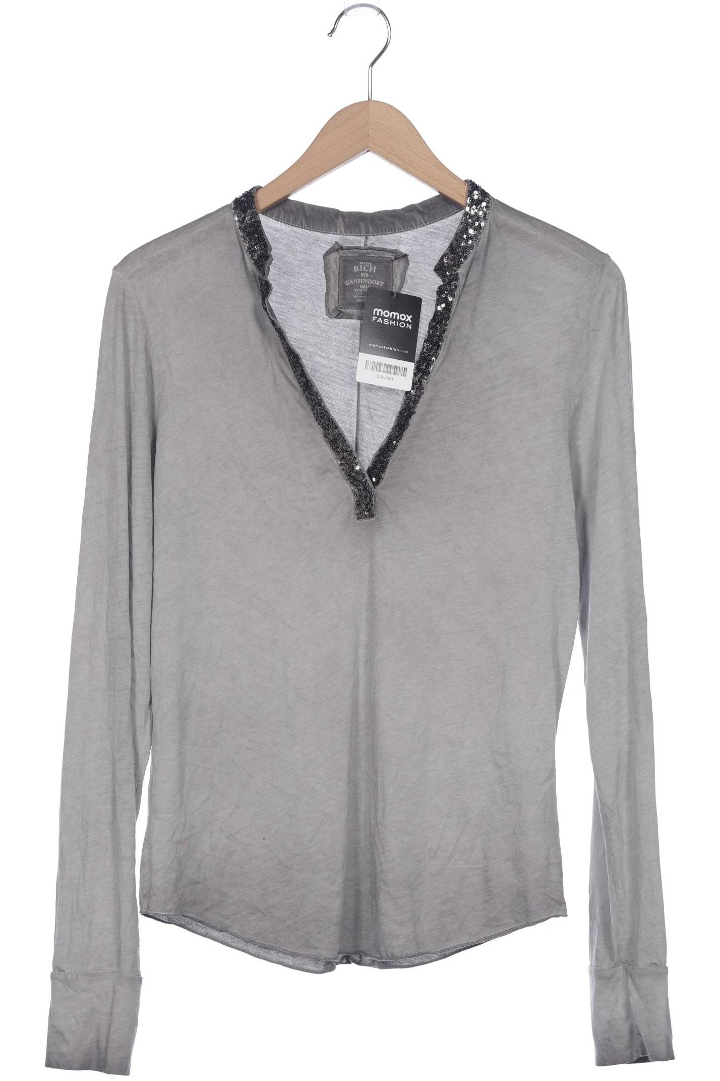 

Better Rich Damen Langarmshirt, grau, Gr. 44
