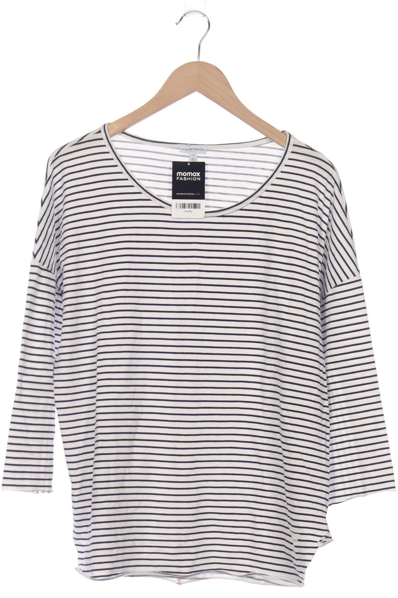 

Better Rich Damen Langarmshirt, weiß, Gr. 42