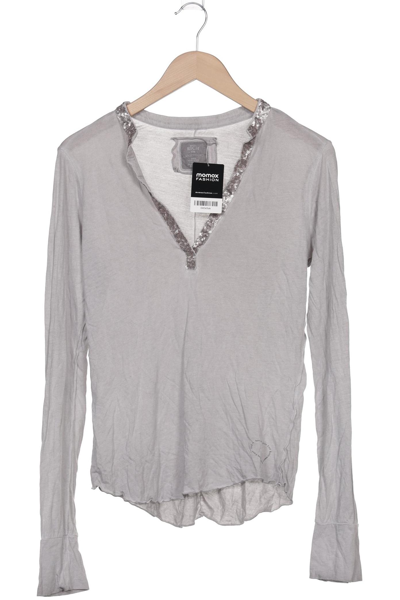 

Better Rich Damen Langarmshirt, grau, Gr. 38