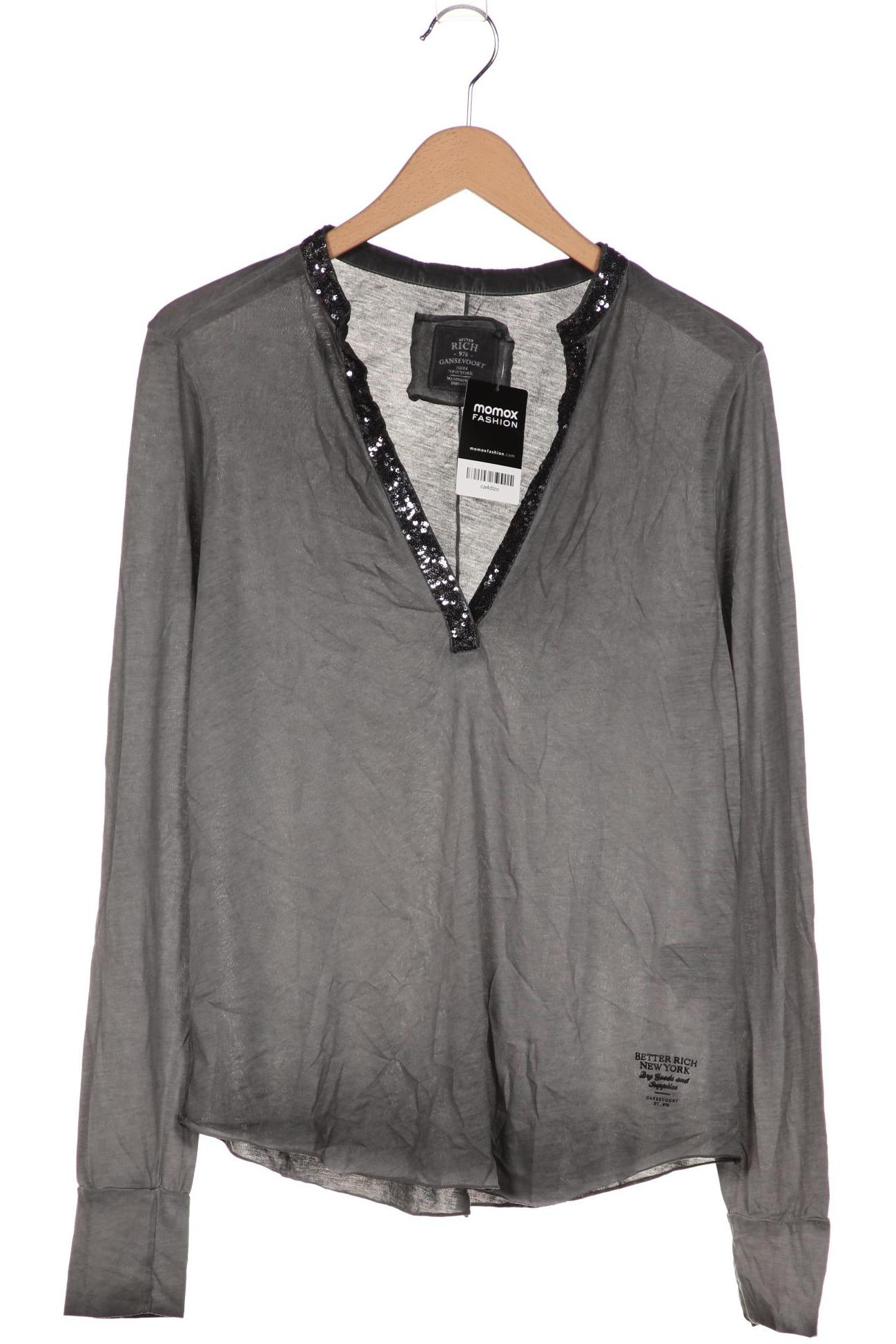 

Better Rich Damen Langarmshirt, grau, Gr. 42