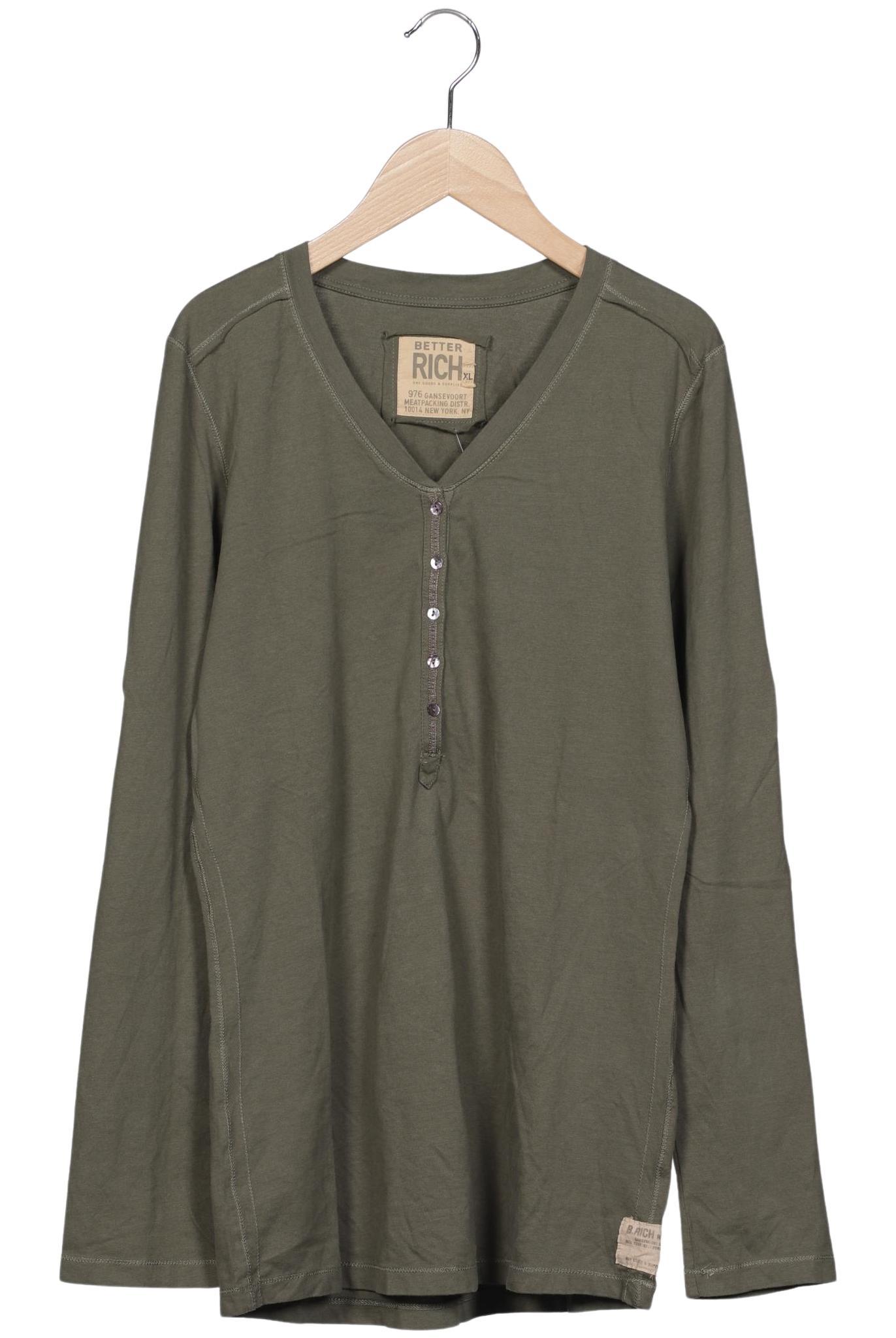 

Better Rich Damen Langarmshirt, grün, Gr. 44