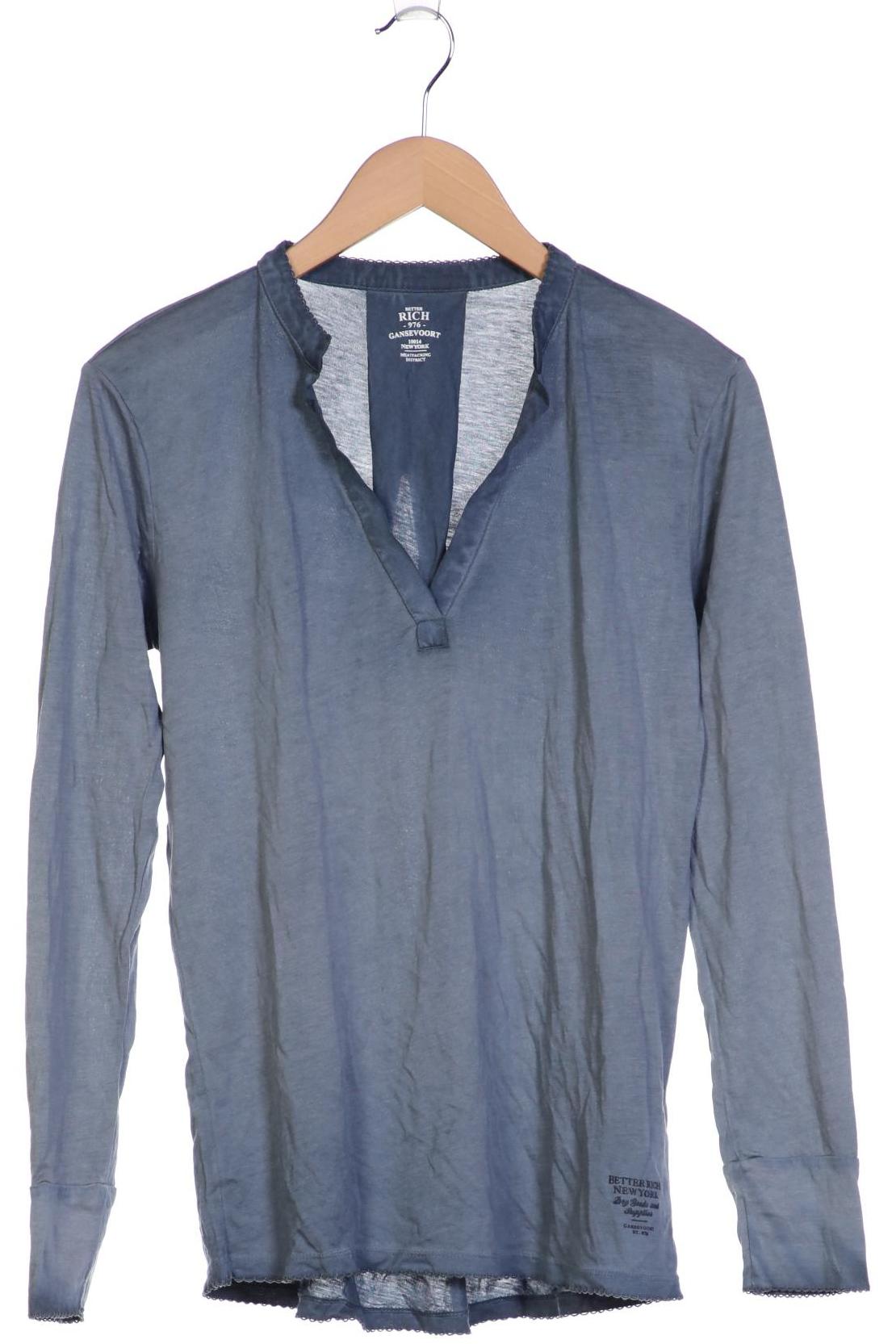 

Better Rich Damen Langarmshirt, blau, Gr. 36