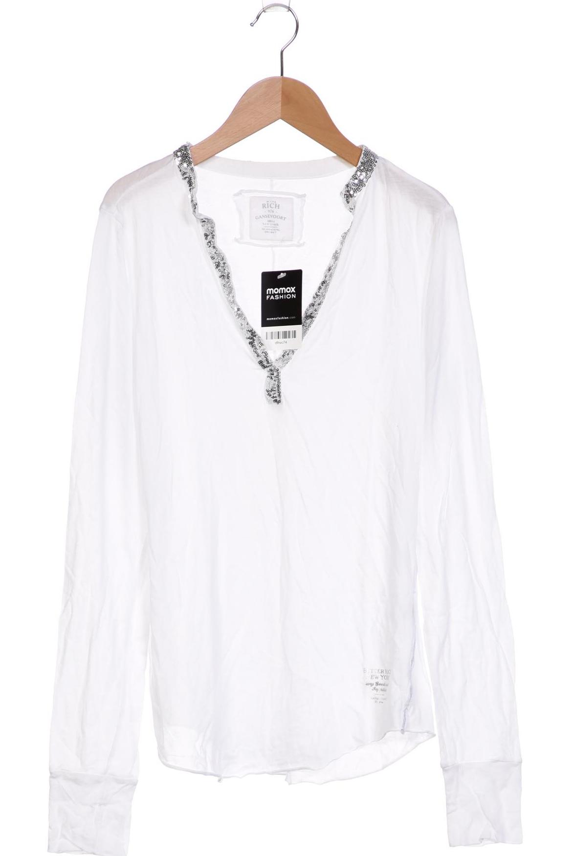 

Better Rich Damen Langarmshirt, weiß, Gr. 36