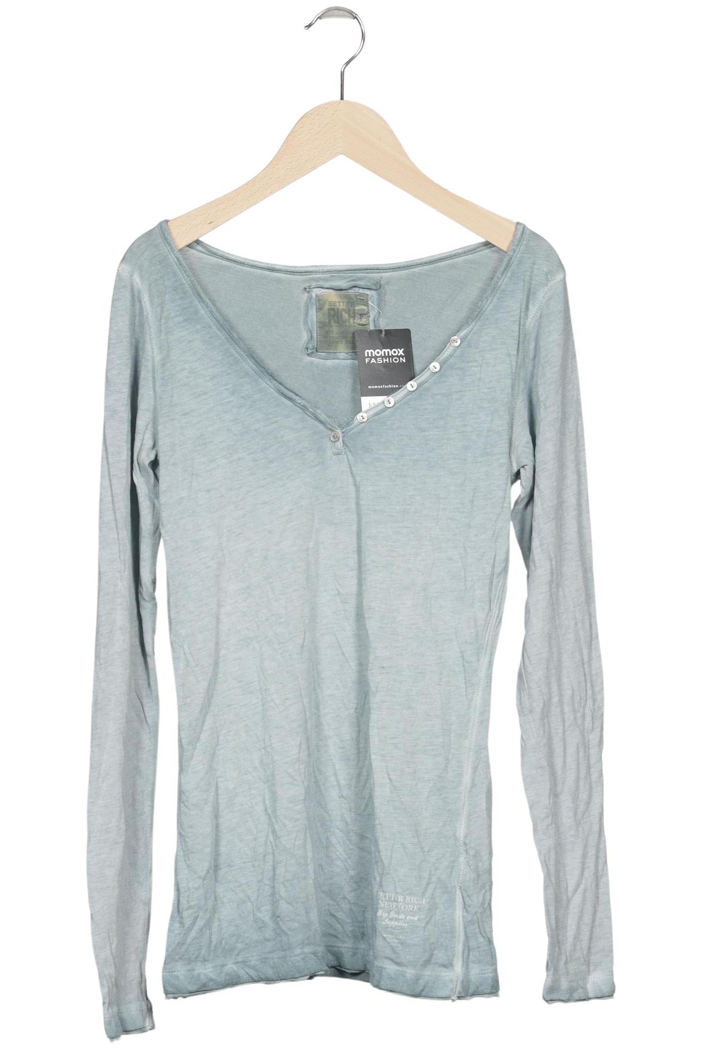 

Better Rich Damen Langarmshirt, hellblau, Gr. 36