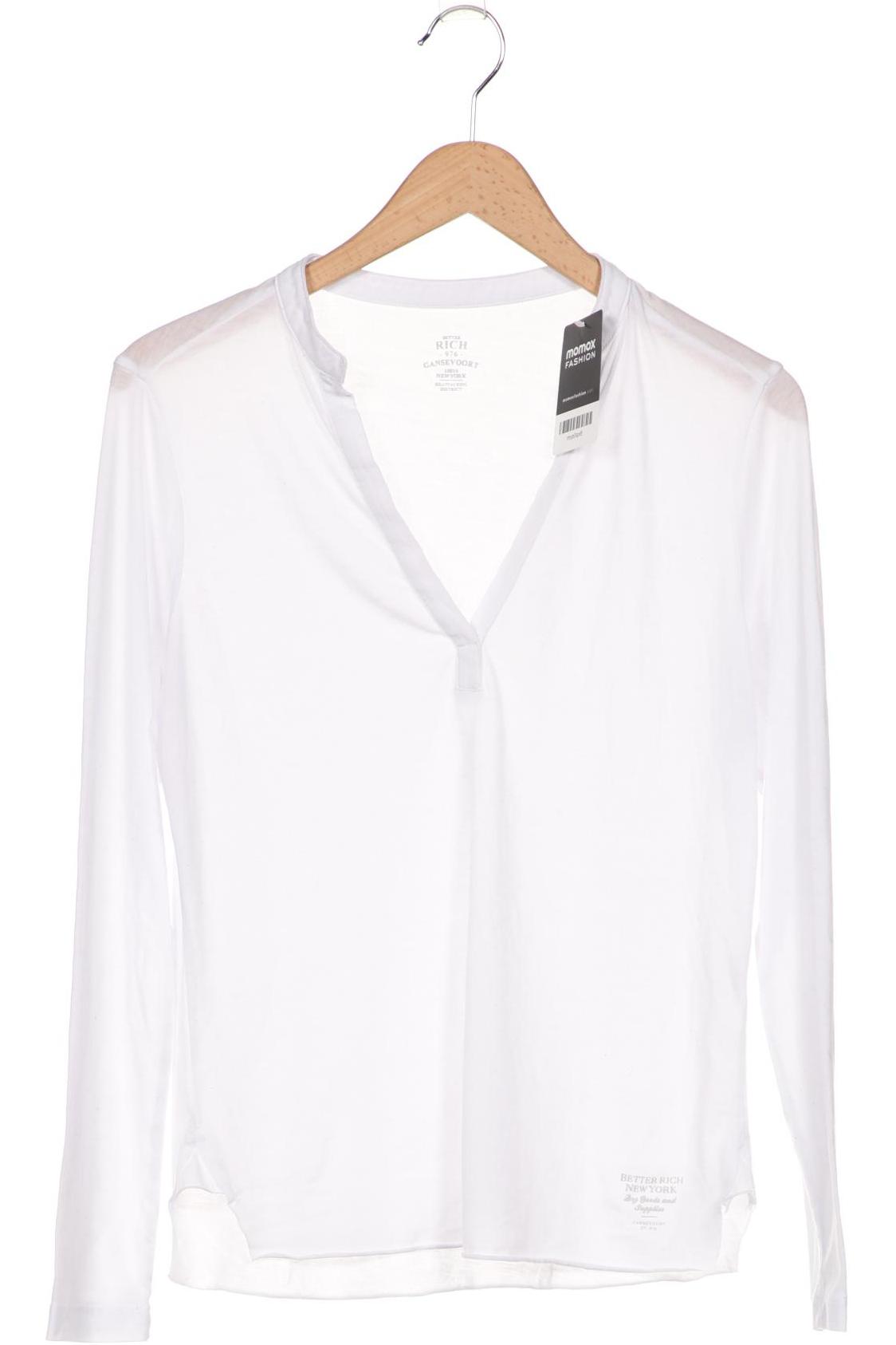 

Better Rich Damen Langarmshirt, weiß, Gr. 36