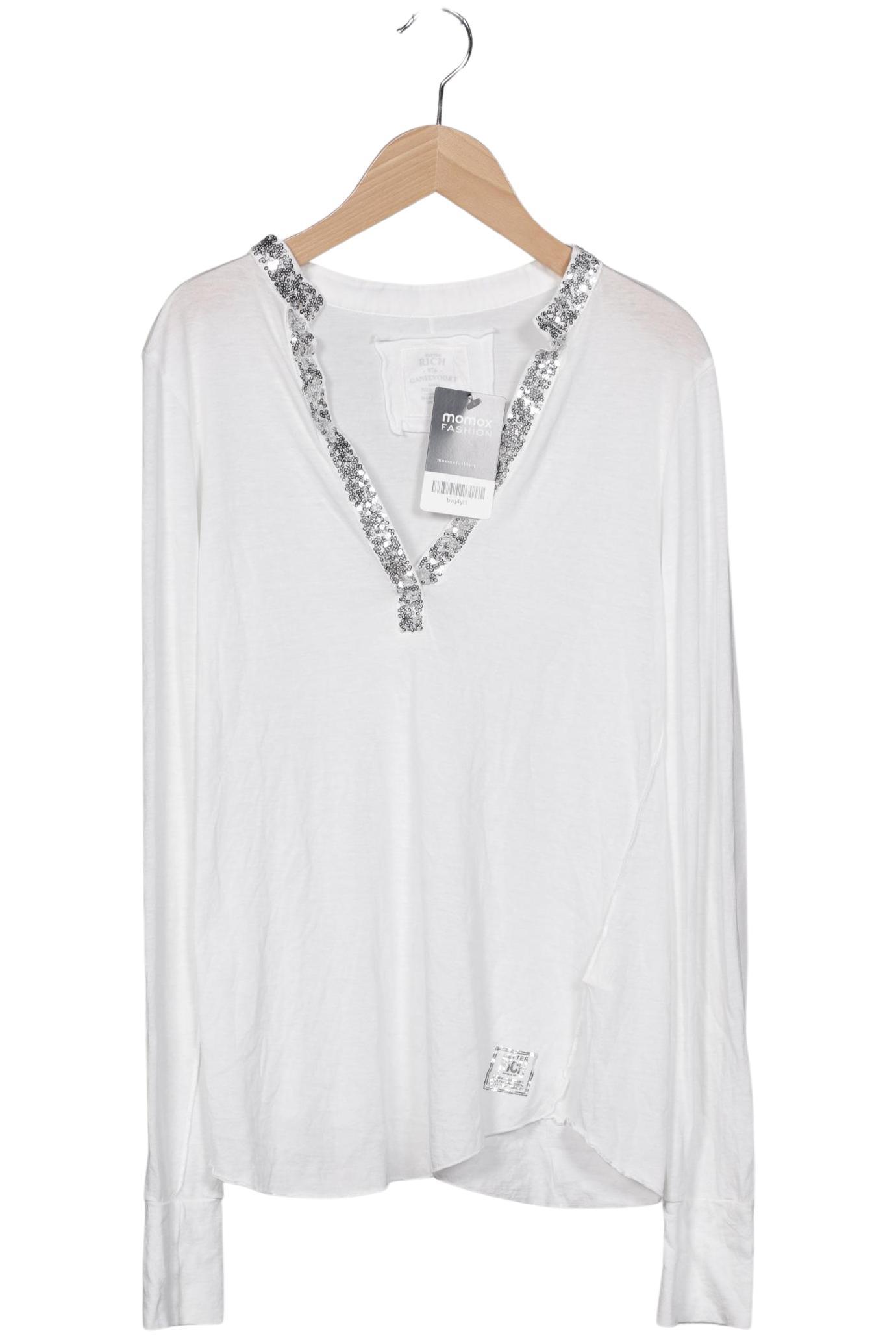 

Better Rich Damen Langarmshirt, weiß, Gr. 36