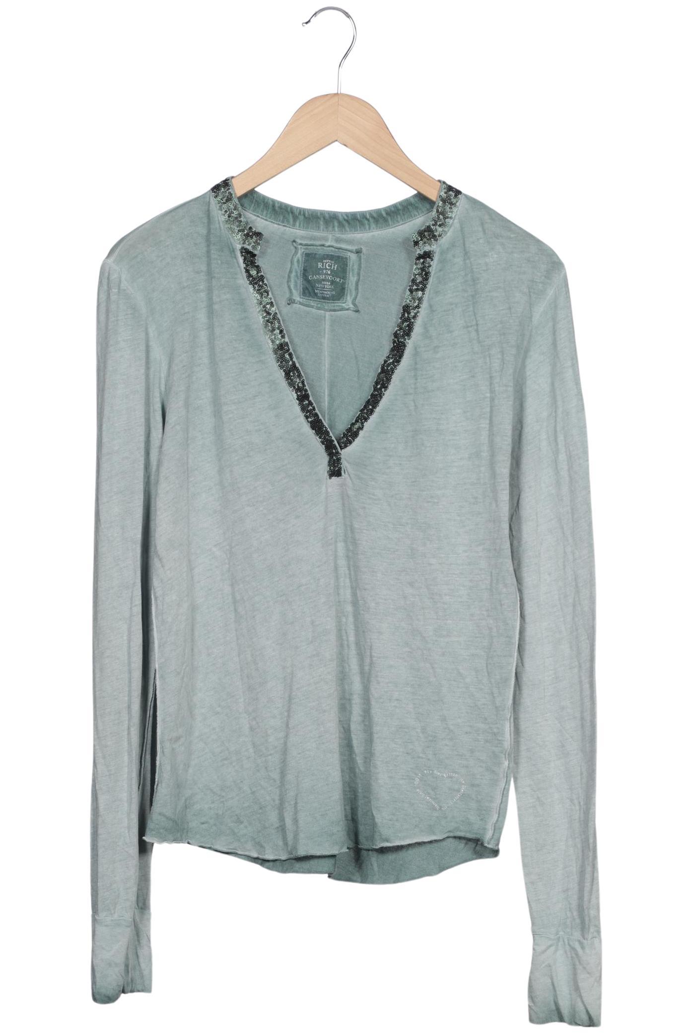 

Better Rich Damen Langarmshirt, türkis, Gr. 42