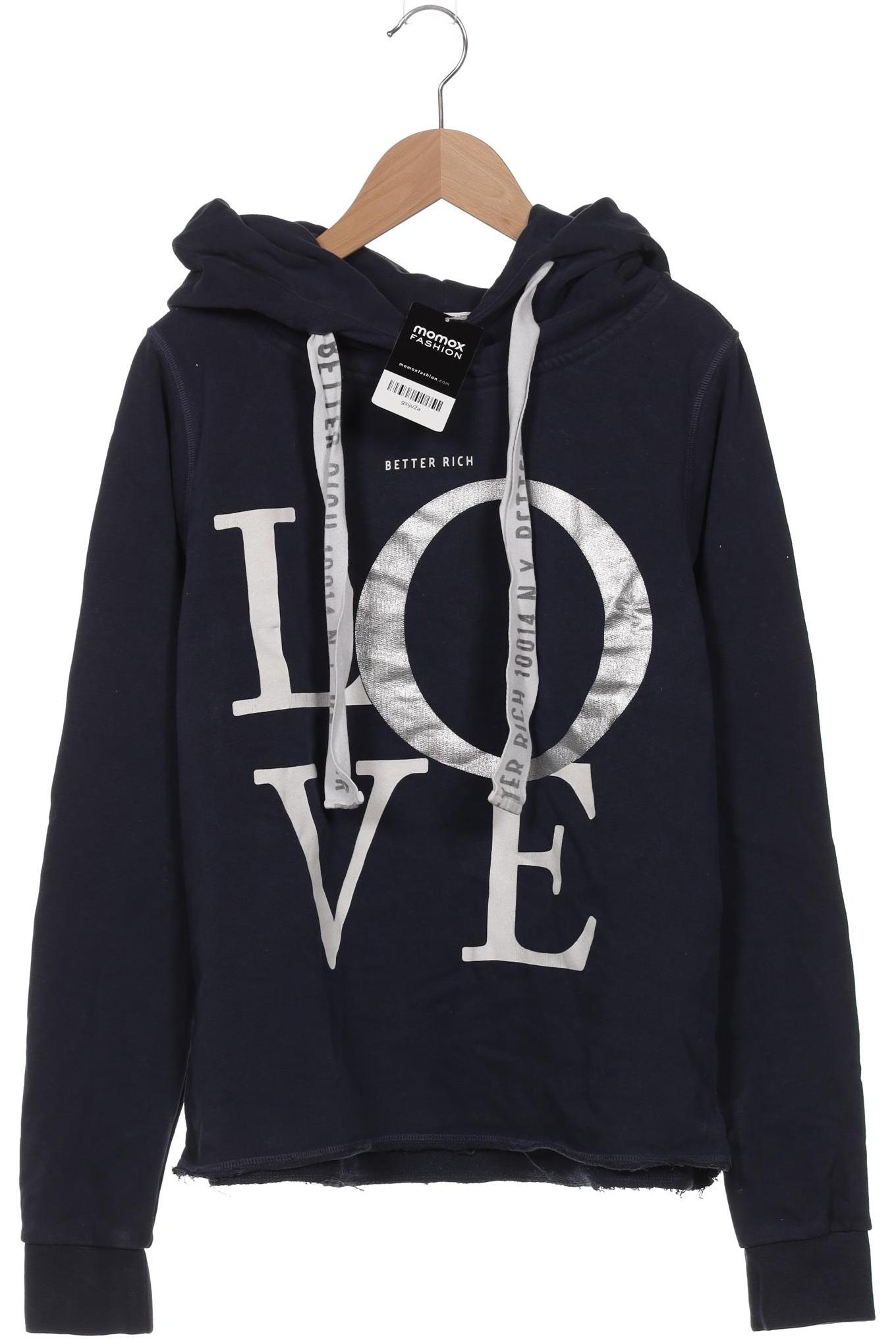 

Better Rich Damen Kapuzenpullover, marineblau, Gr. 36