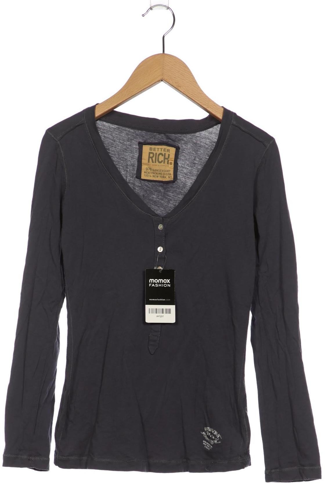 

Better Rich Damen Langarmshirt, marineblau, Gr. 36