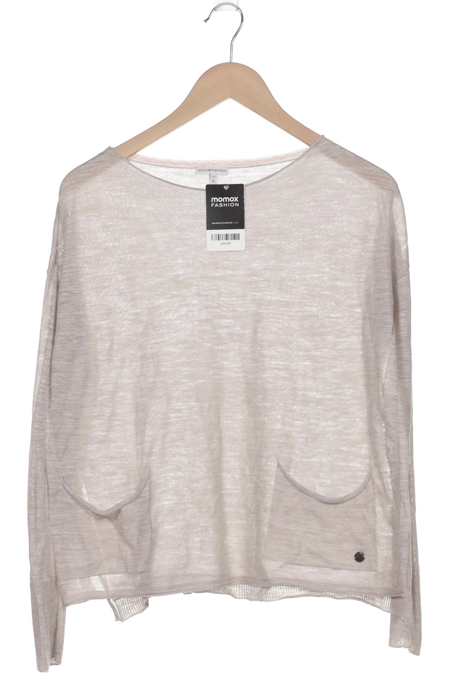 

Better Rich Damen Langarmshirt, grau, Gr. 36