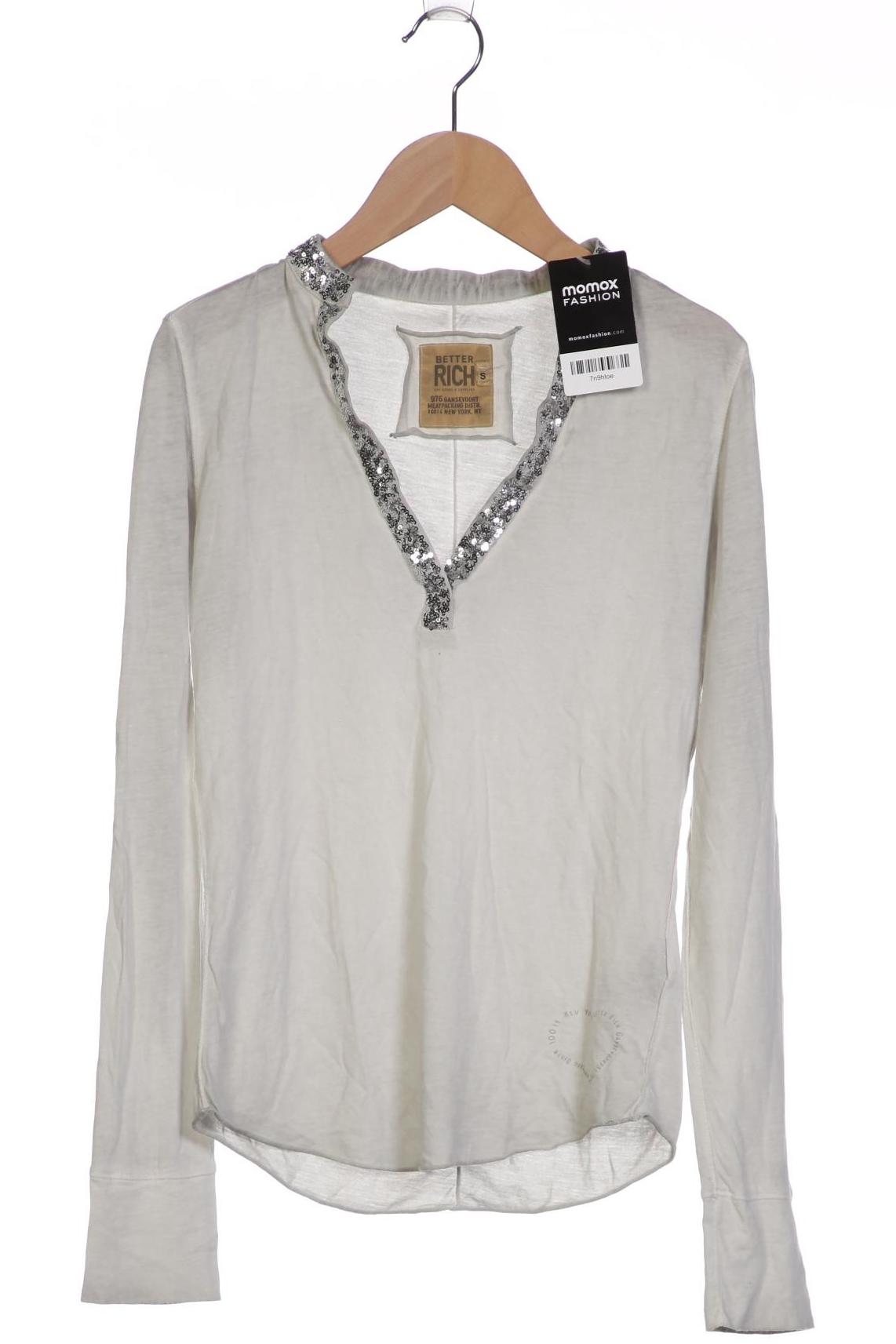 

Better Rich Damen Langarmshirt, grau, Gr. 36