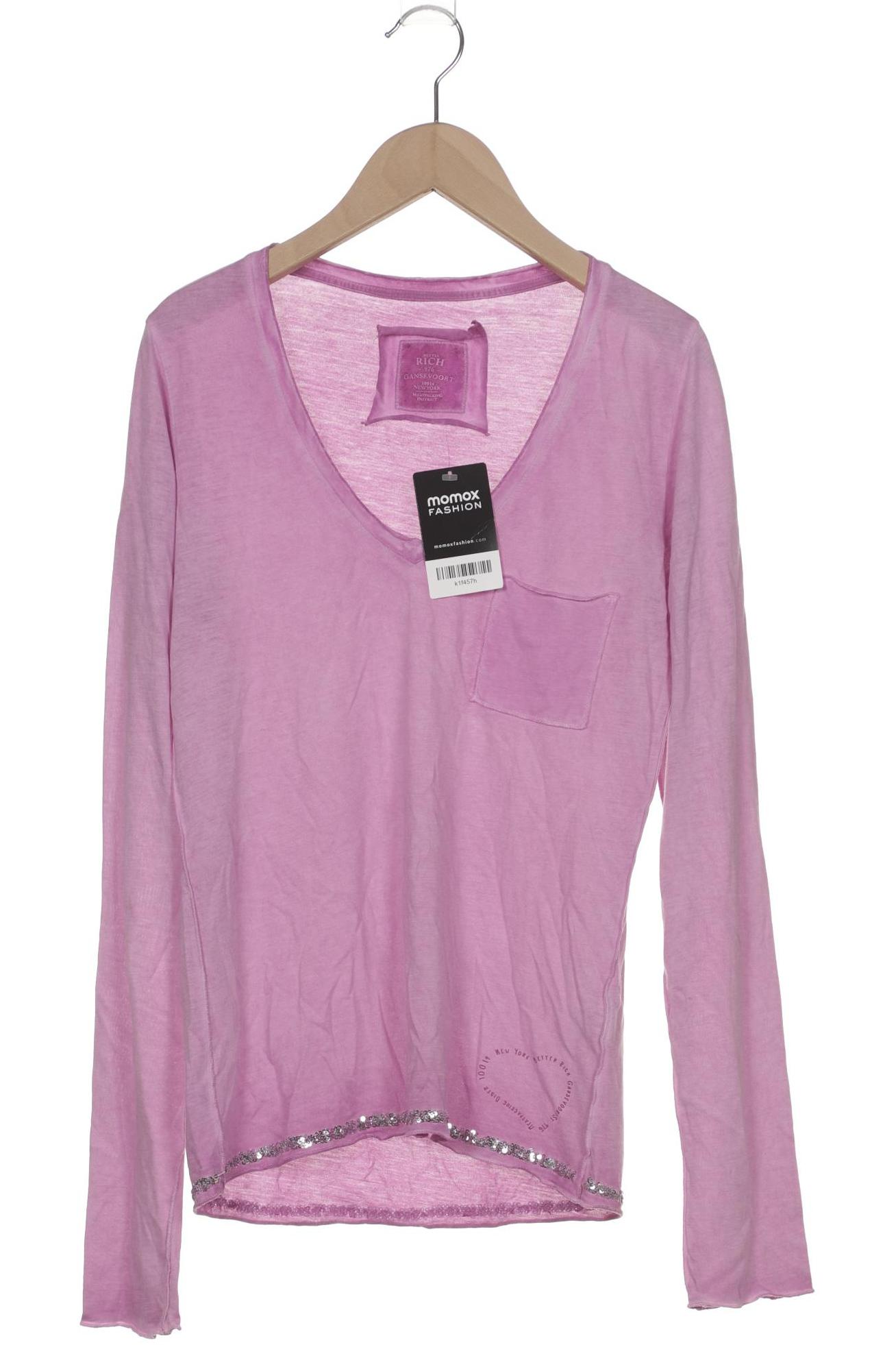 

Better Rich Damen Langarmshirt, flieder, Gr. 36