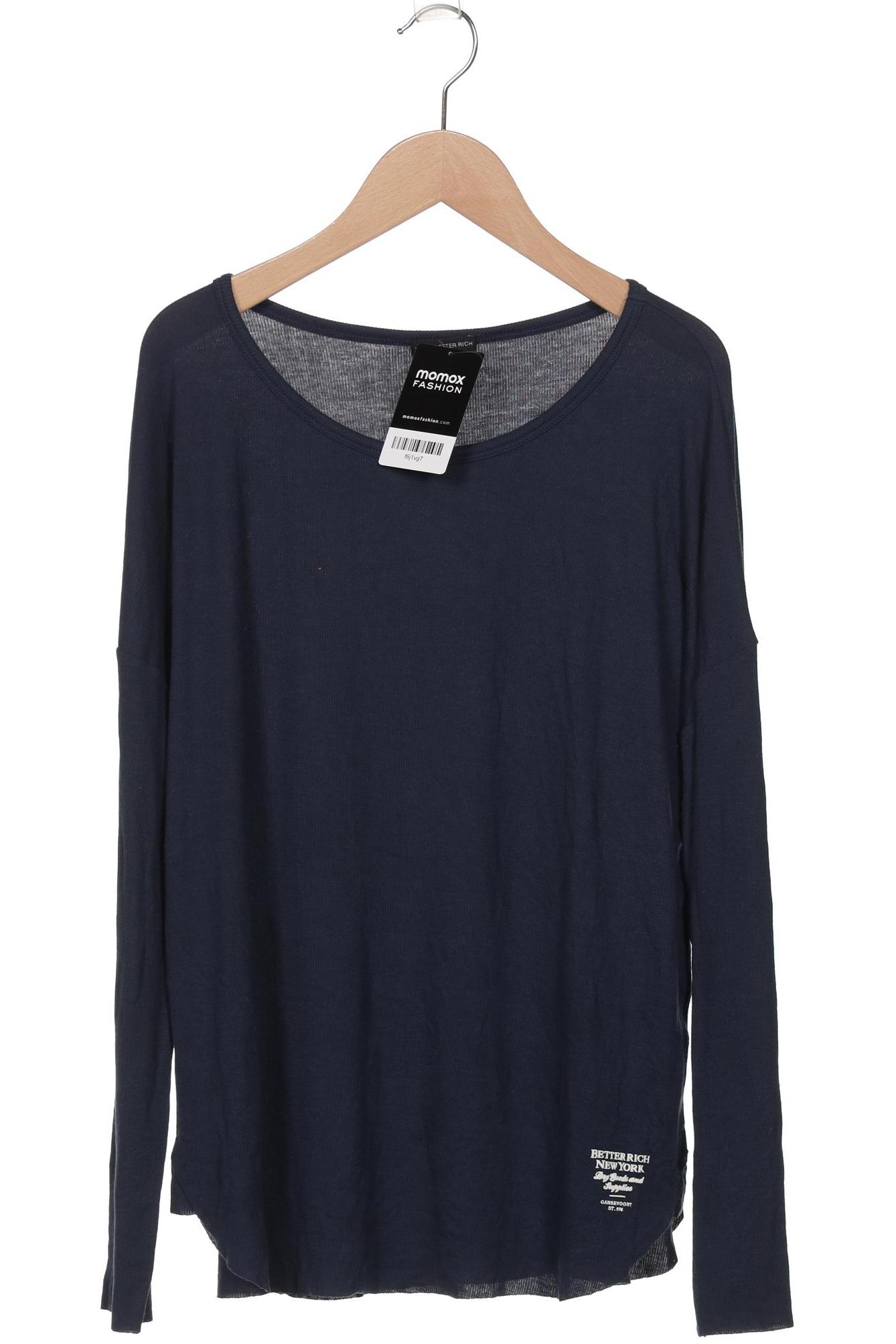 

Better Rich Damen Langarmshirt, marineblau, Gr. 36