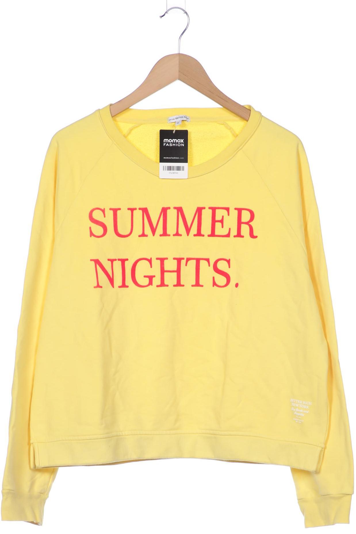 

Better Rich Damen Sweatshirt, gelb, Gr. 44