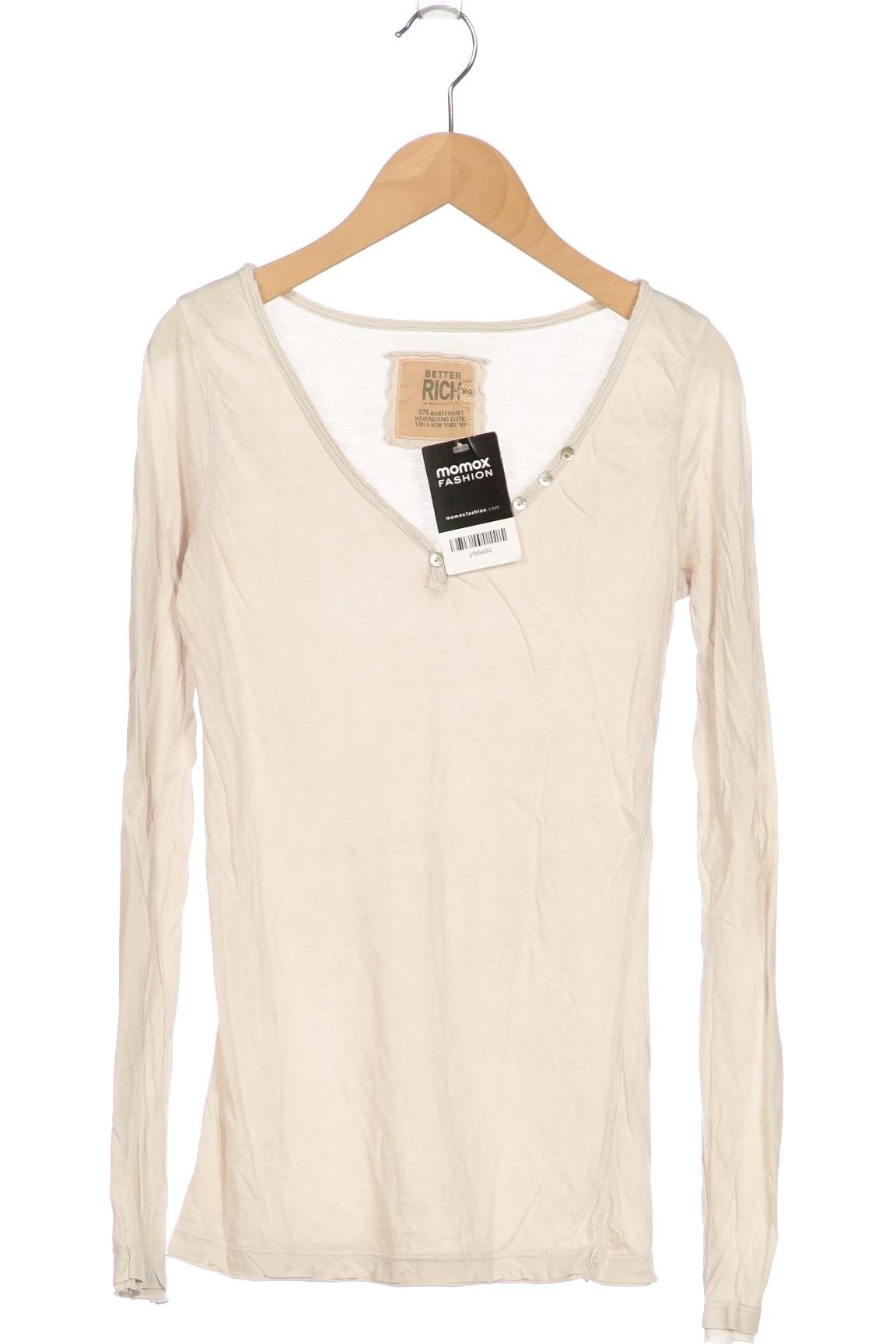 

Better Rich Damen Langarmshirt, cremeweiß, Gr. 34