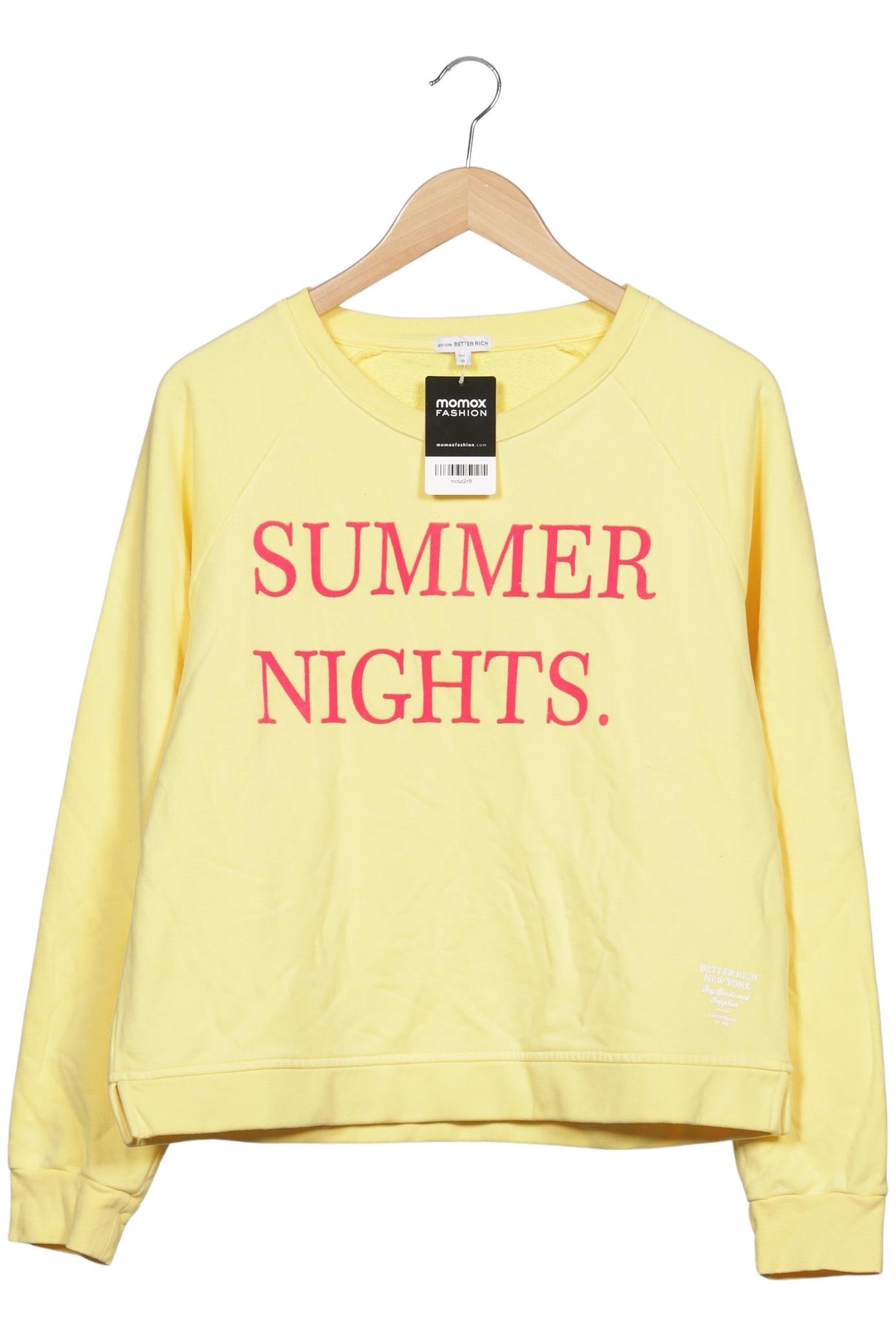 

Better Rich Damen Sweatshirt, gelb, Gr. 36