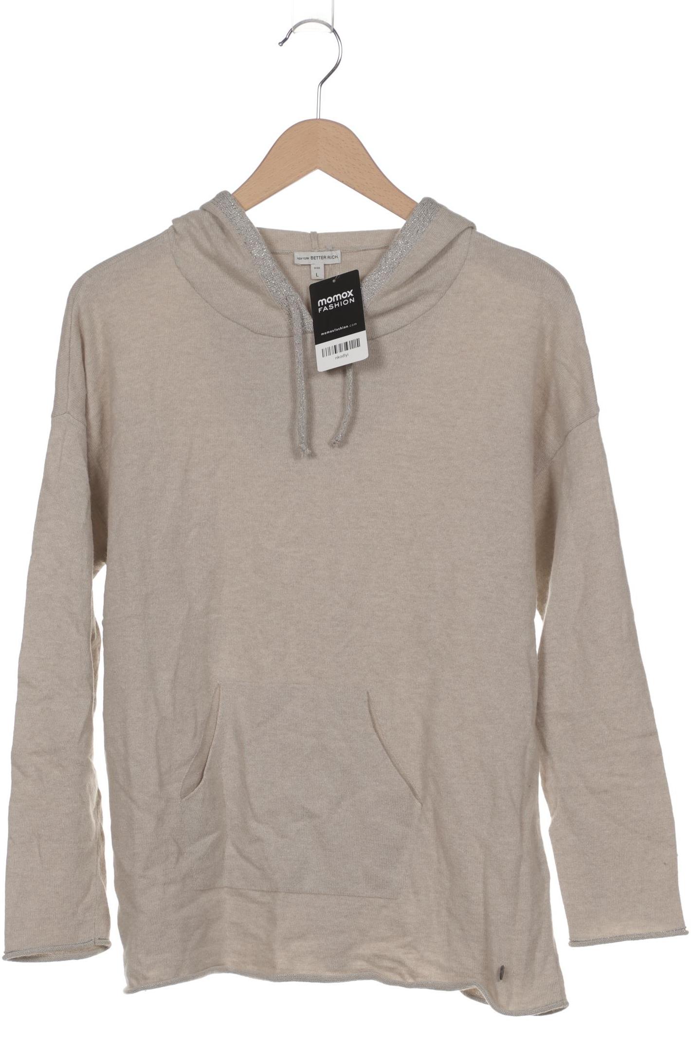 

Better Rich Damen Kapuzenpullover, beige, Gr. 42
