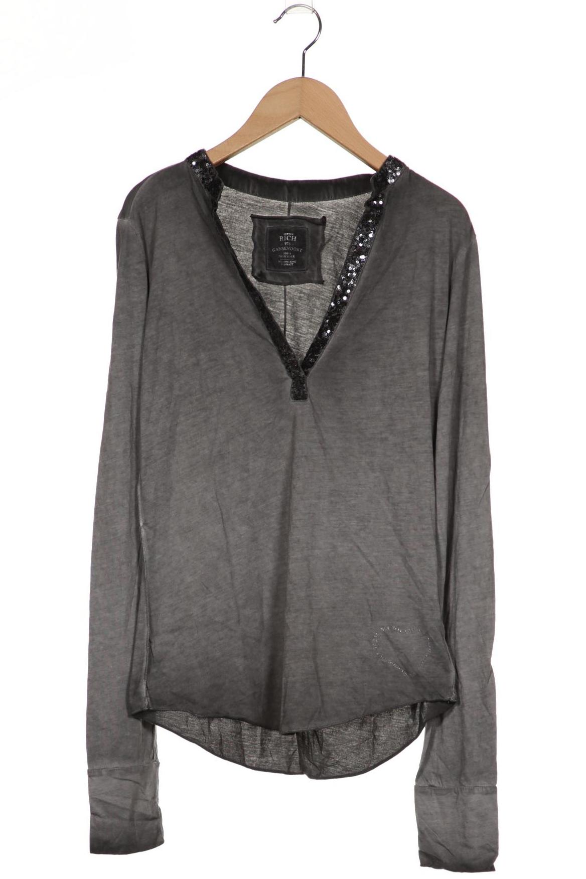 

Better Rich Damen Langarmshirt, grau