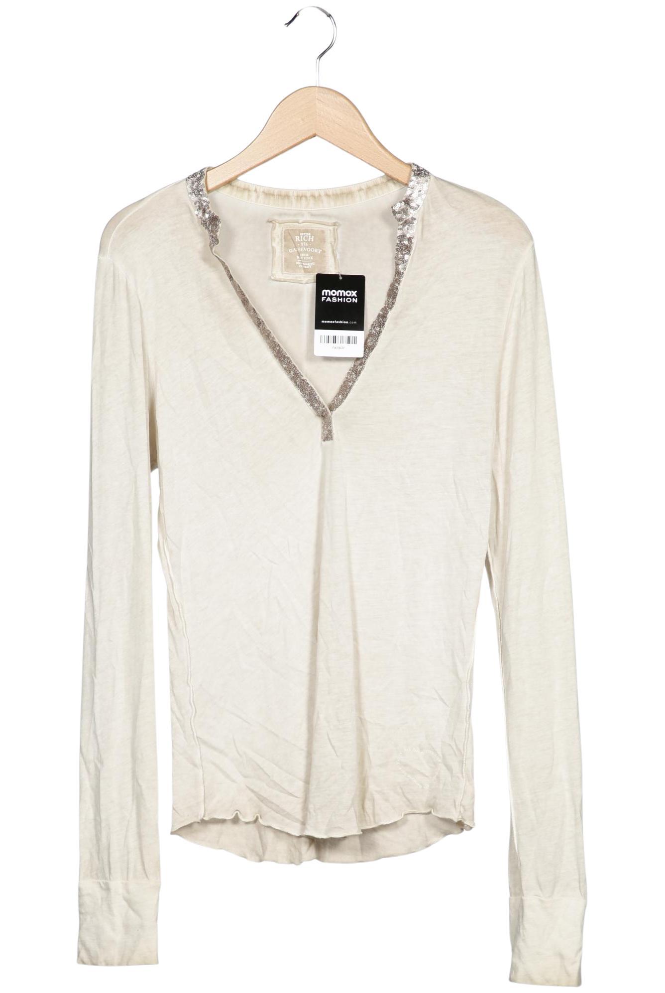 

Better Rich Damen Langarmshirt, beige, Gr. 38