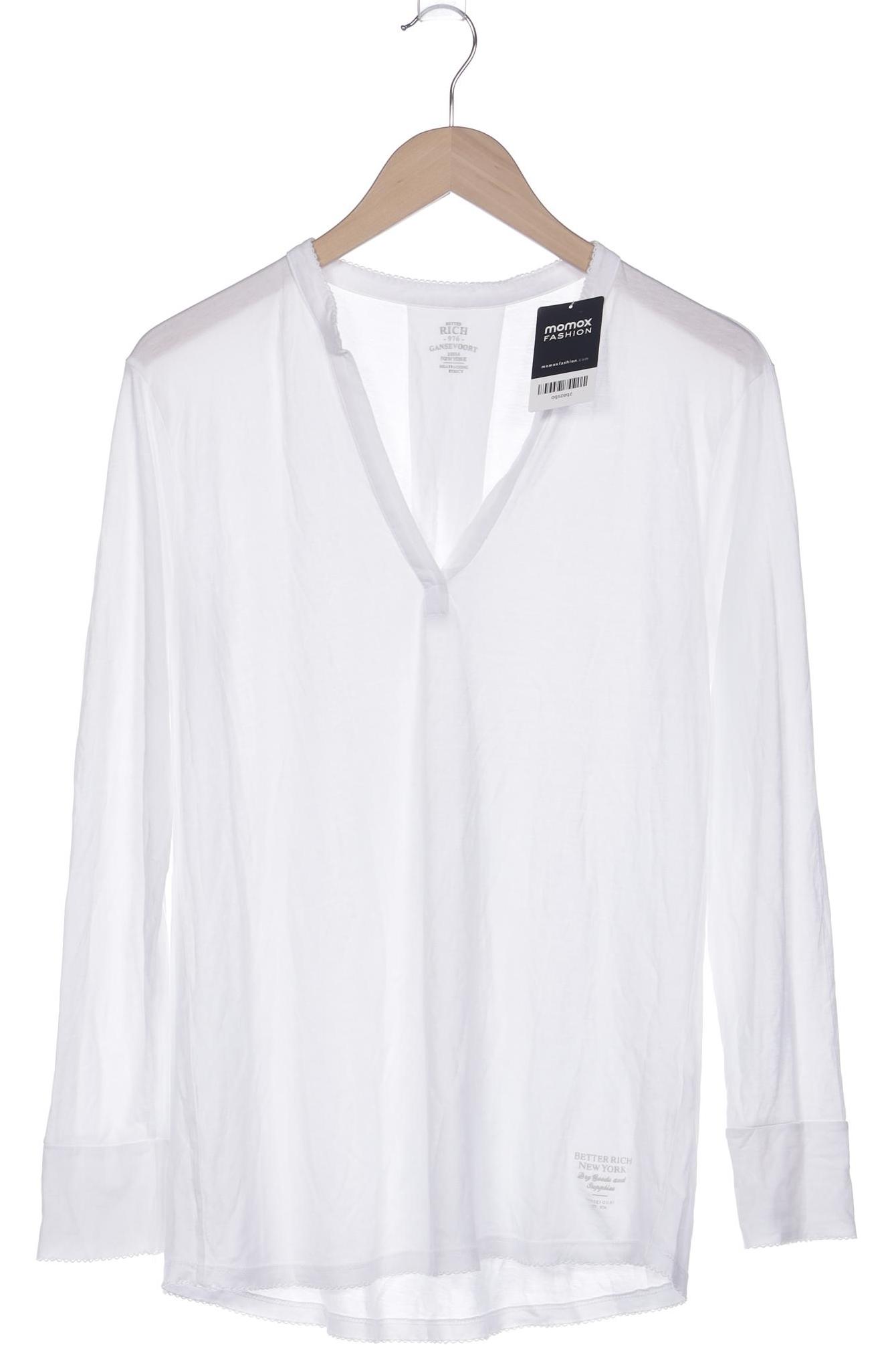 

Better Rich Damen Langarmshirt, weiß, Gr. 38