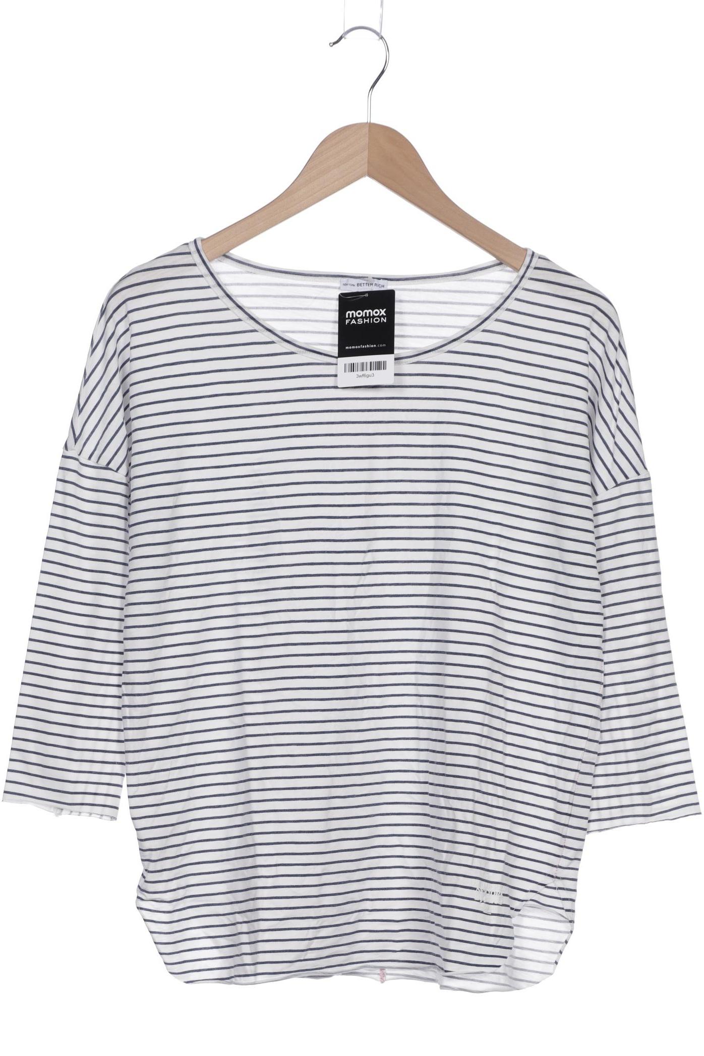 

Better Rich Damen Langarmshirt, weiß, Gr. 36