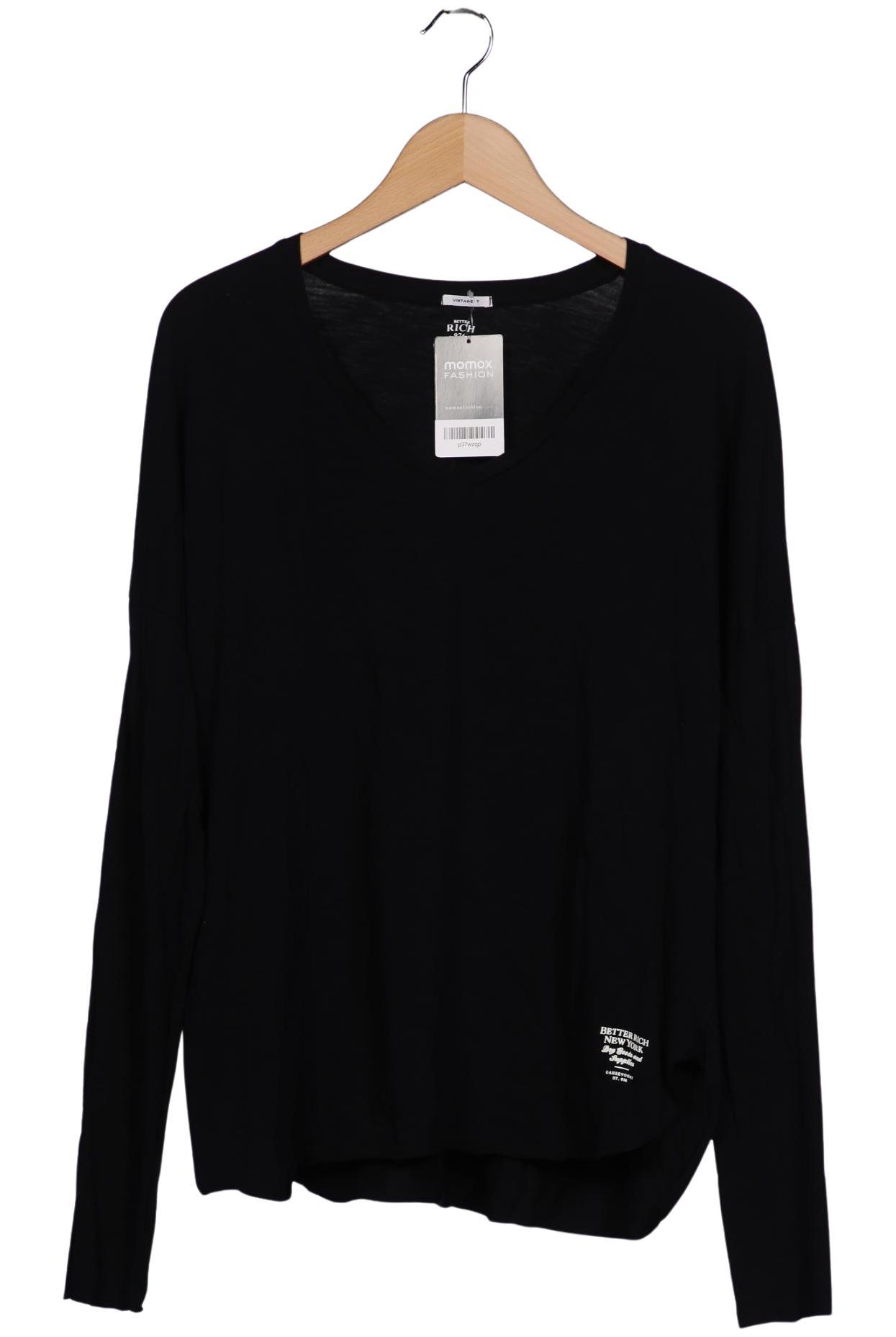 

Better Rich Damen Langarmshirt, schwarz, Gr. 38