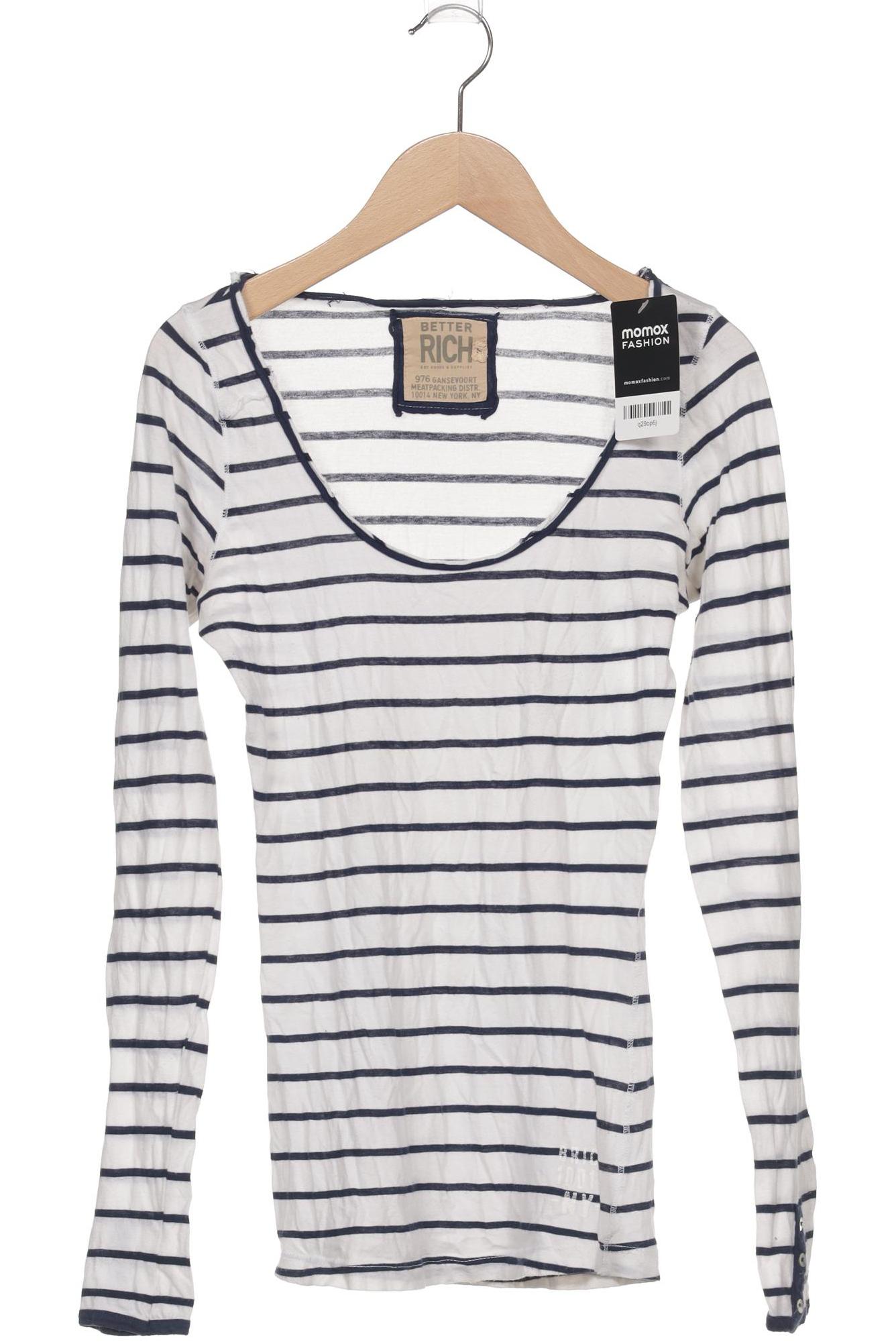 

Better Rich Damen Langarmshirt, weiß, Gr. 36