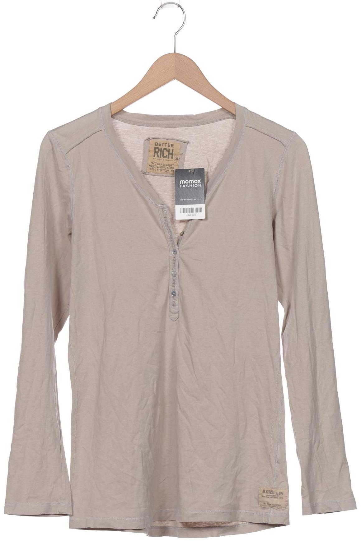 

Better Rich Damen Langarmshirt, beige