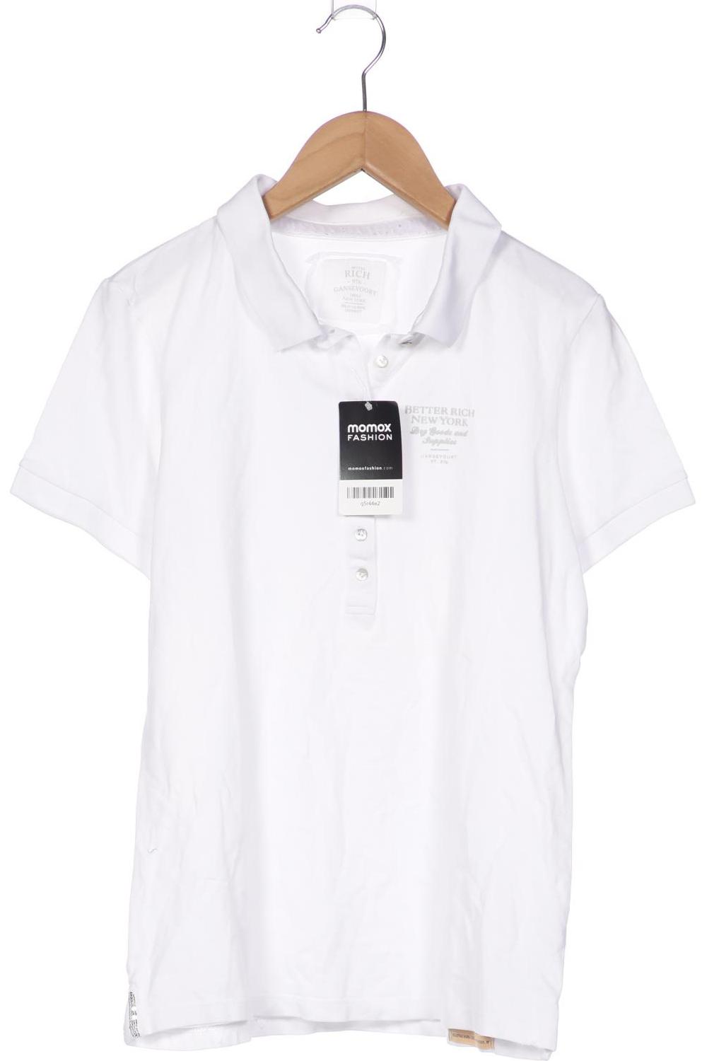 

Better Rich Damen Poloshirt, weiß, Gr. 42