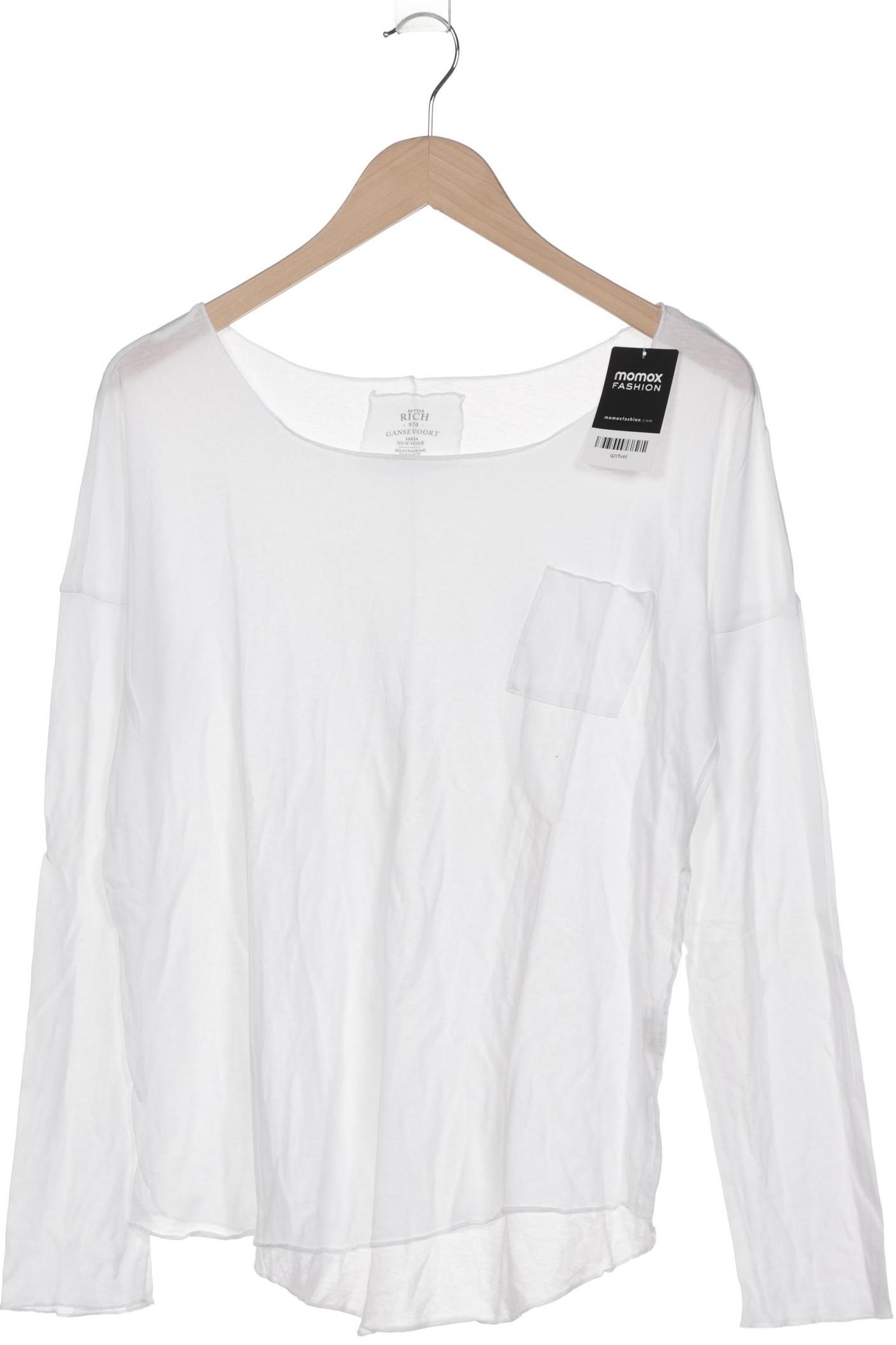 

Better Rich Damen Langarmshirt, weiß, Gr. 42