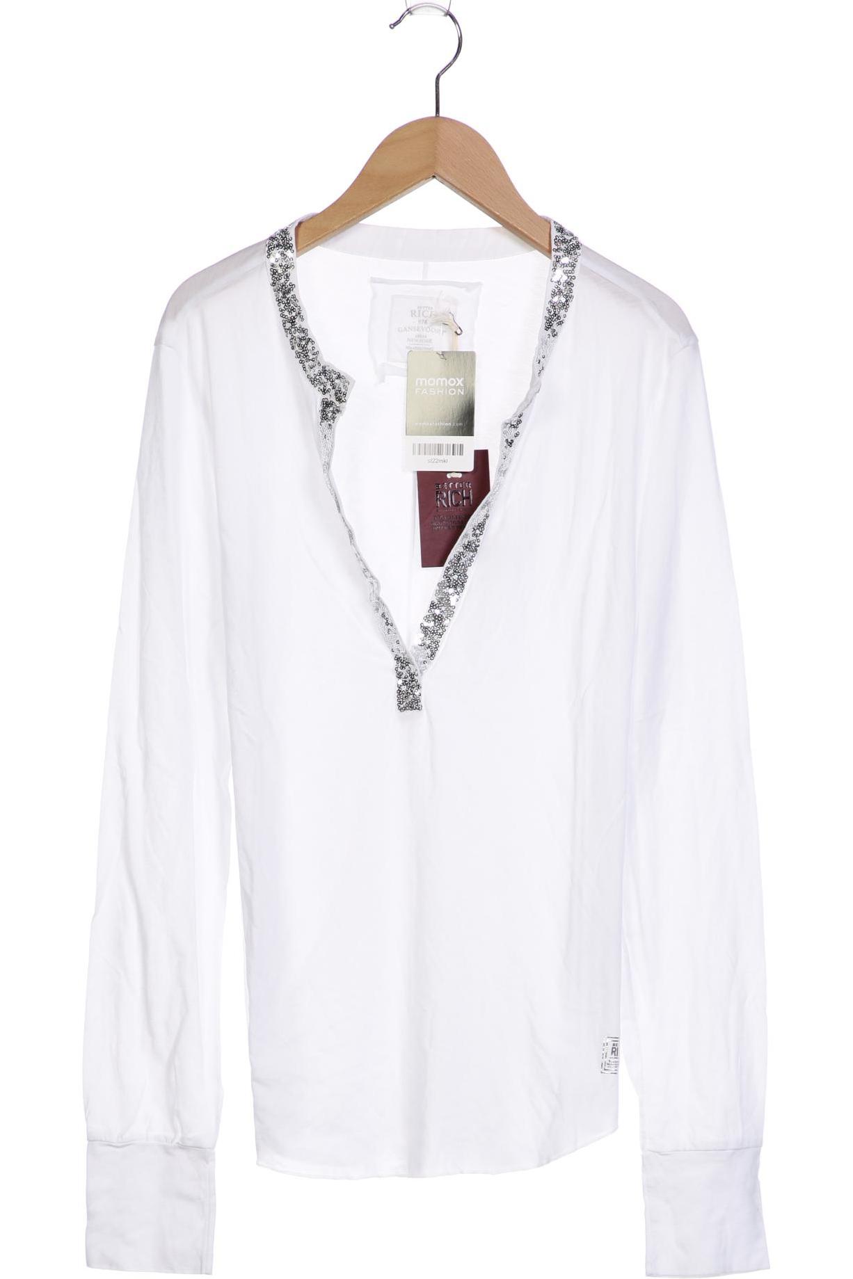 

Better Rich Damen Langarmshirt, weiß
